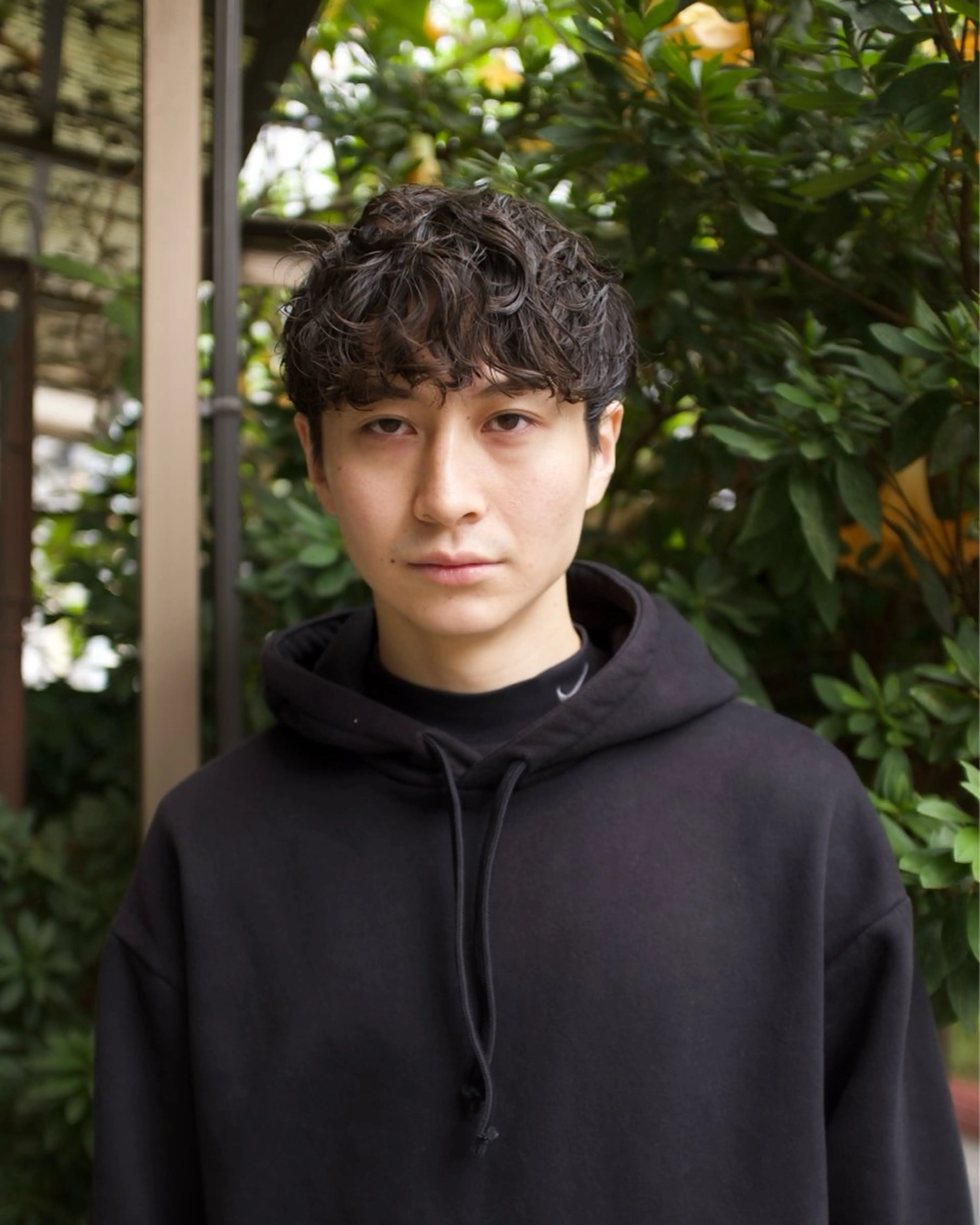 ミディアム パーマ メンズ カット パーマ スパイキーショート メンズカットリュウジのヘアスタイル