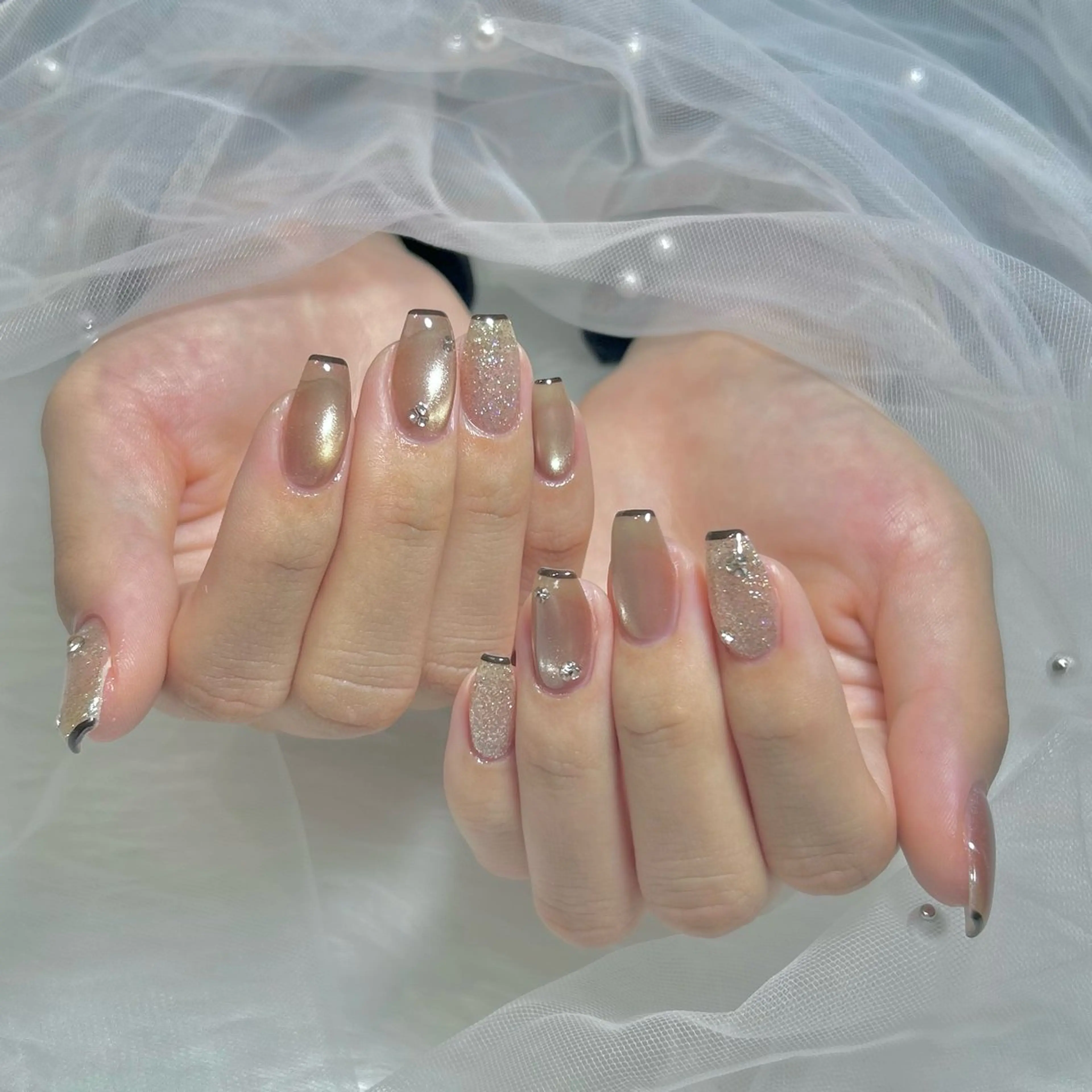 ネイル ぷりゅねる Nanamiのネイルデザイン