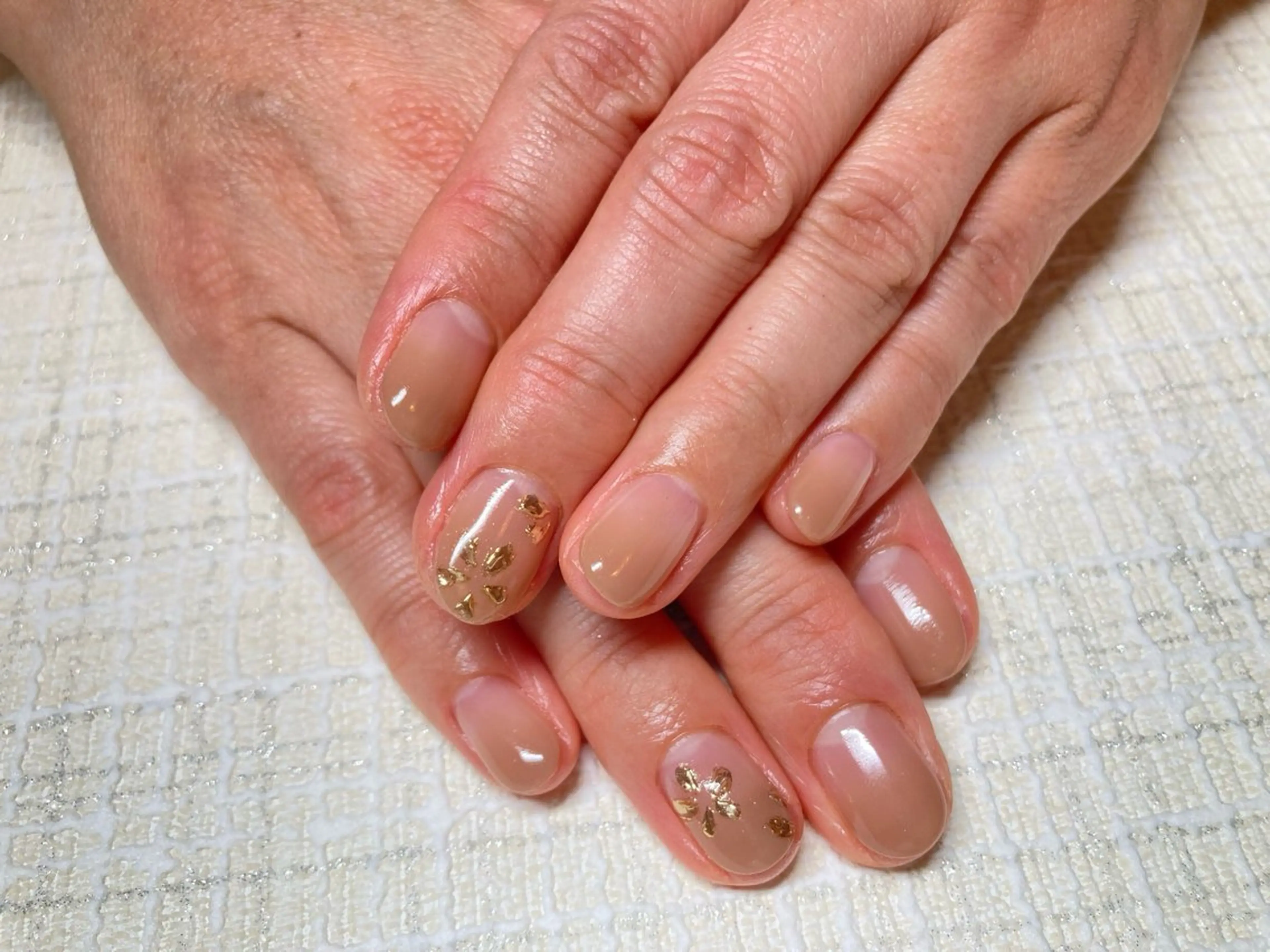 ネイル アートネイル ミラーネイル シンプルネイル Lisa’s Salonのネイルデザイン