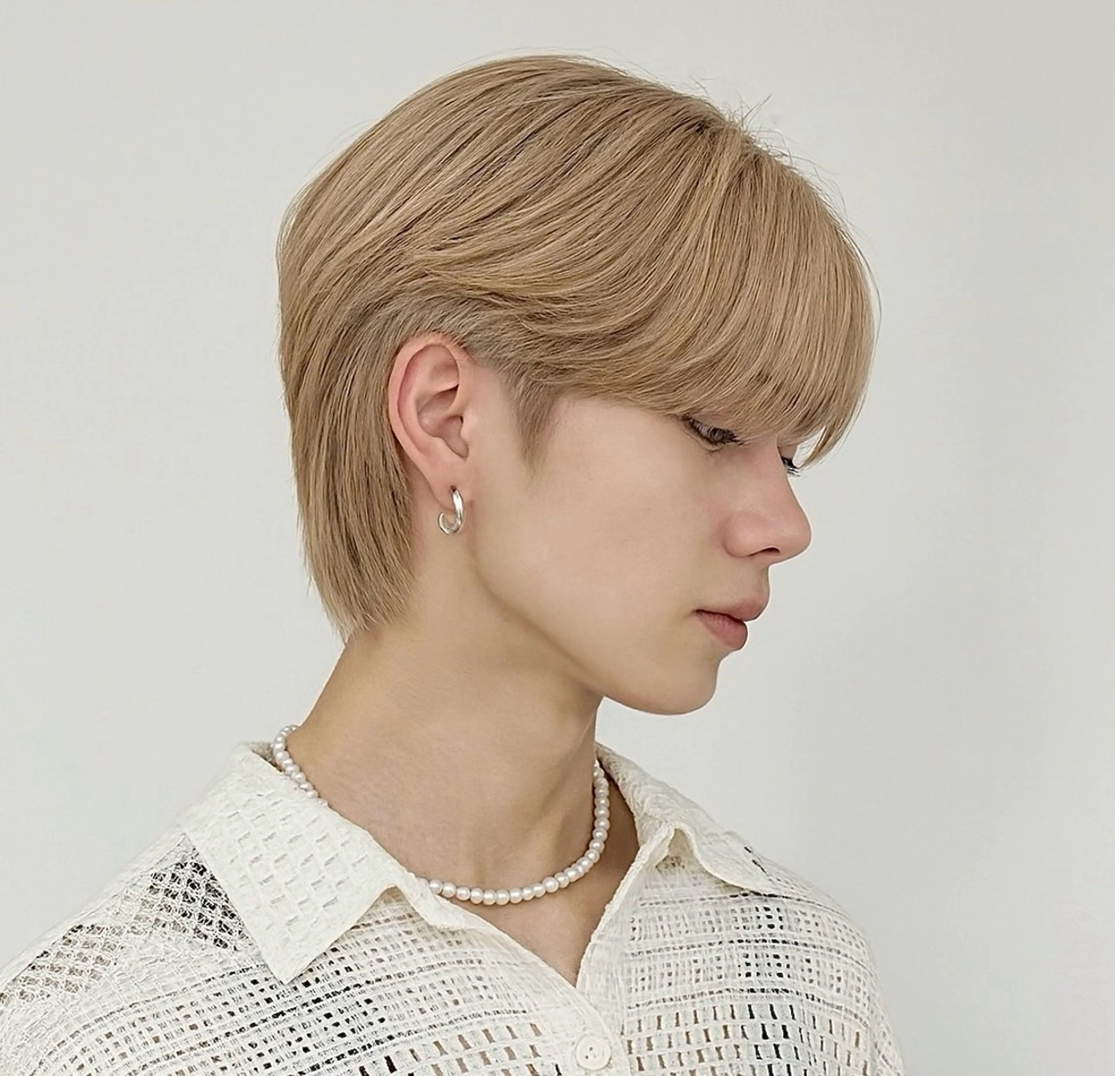 カラー メンズ カット パーマ 韓国/メンズ特化 ‪✂︎‬ ユージのヘアスタイル