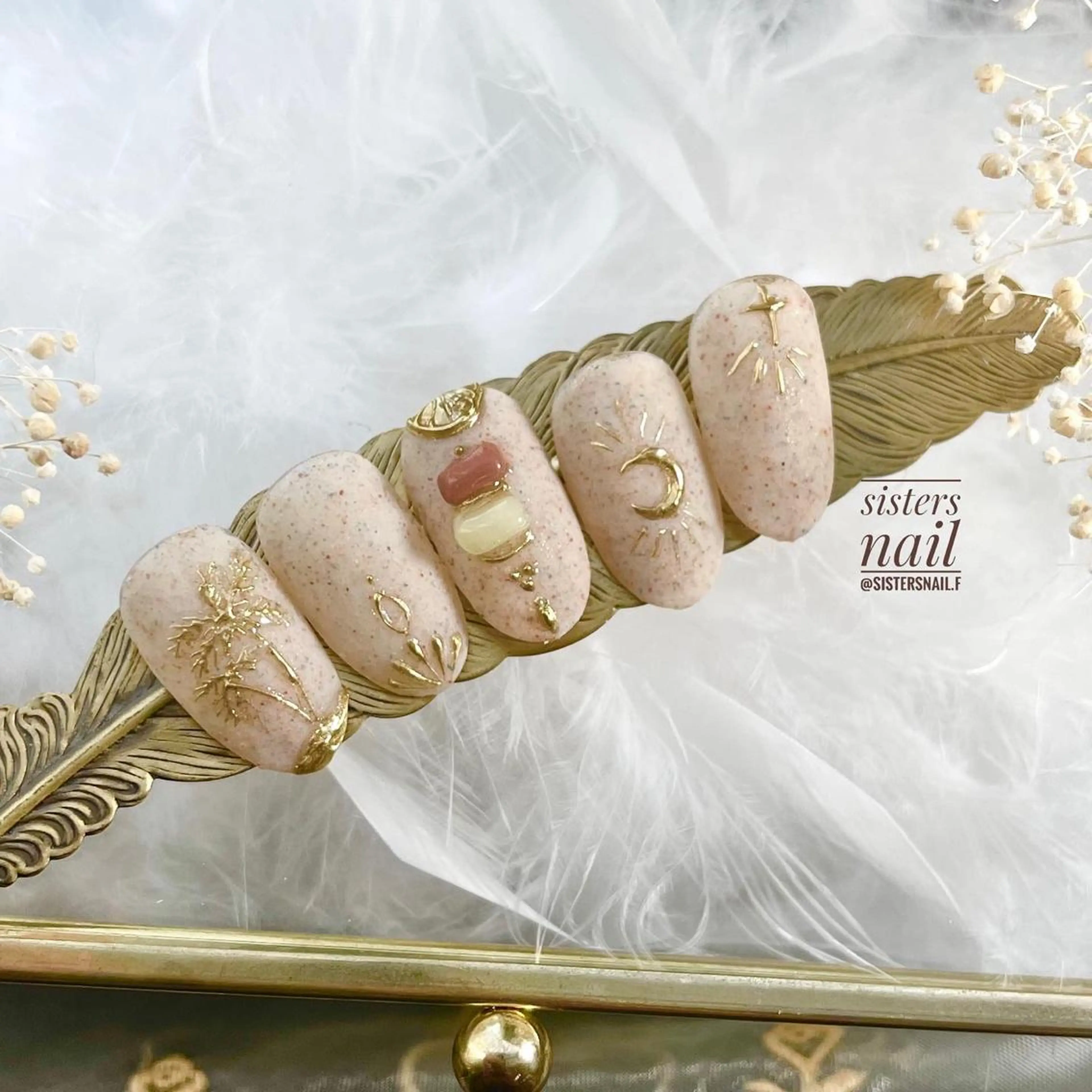 ネイル アートネイル ジェルネイル 氷ネイル・うるうるネイル ワンカラーネイル 夏ネイル sisters nail.fのネイルデザイン