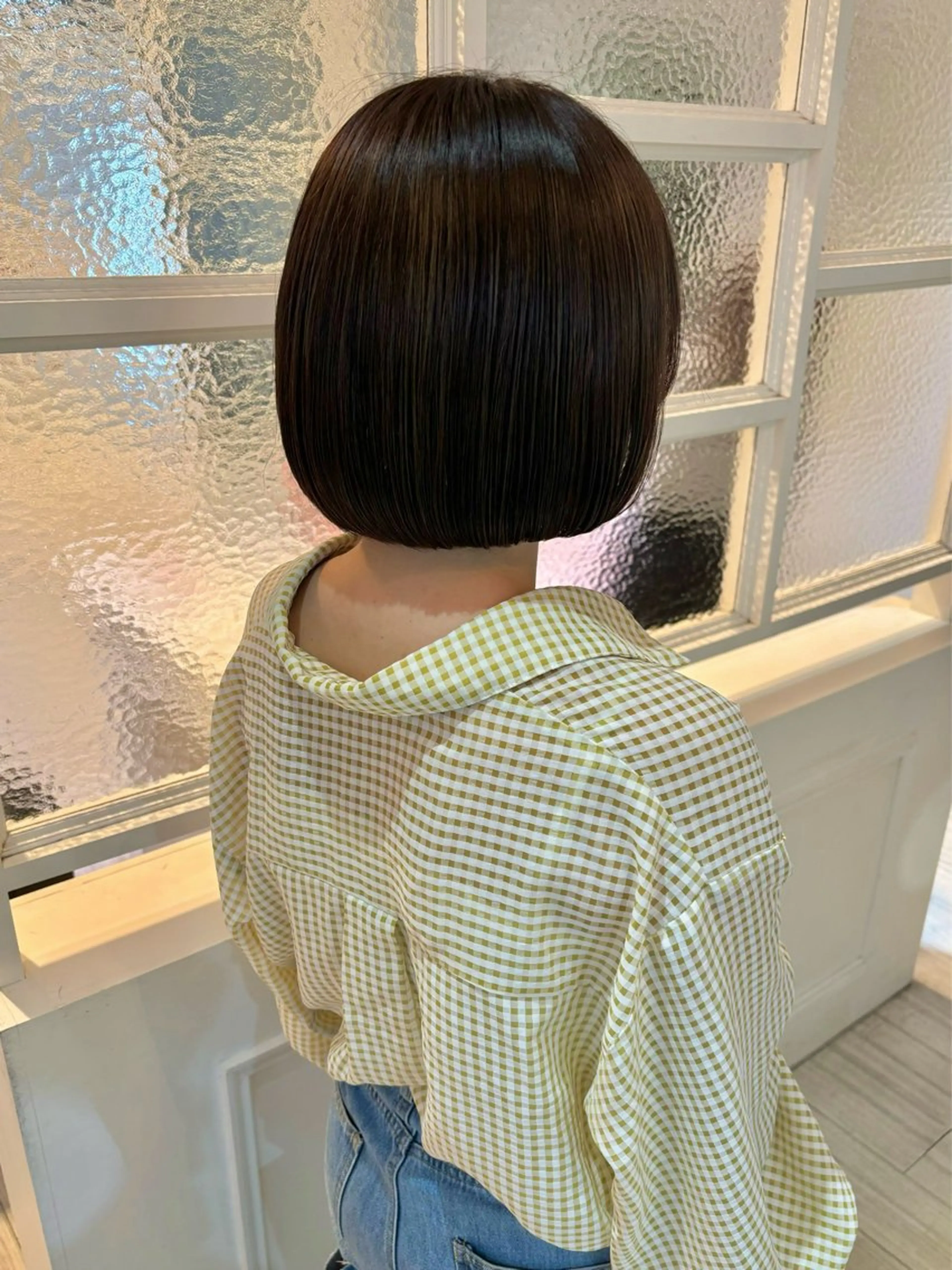 グレーカラー【全体染め】白髪染めの写真