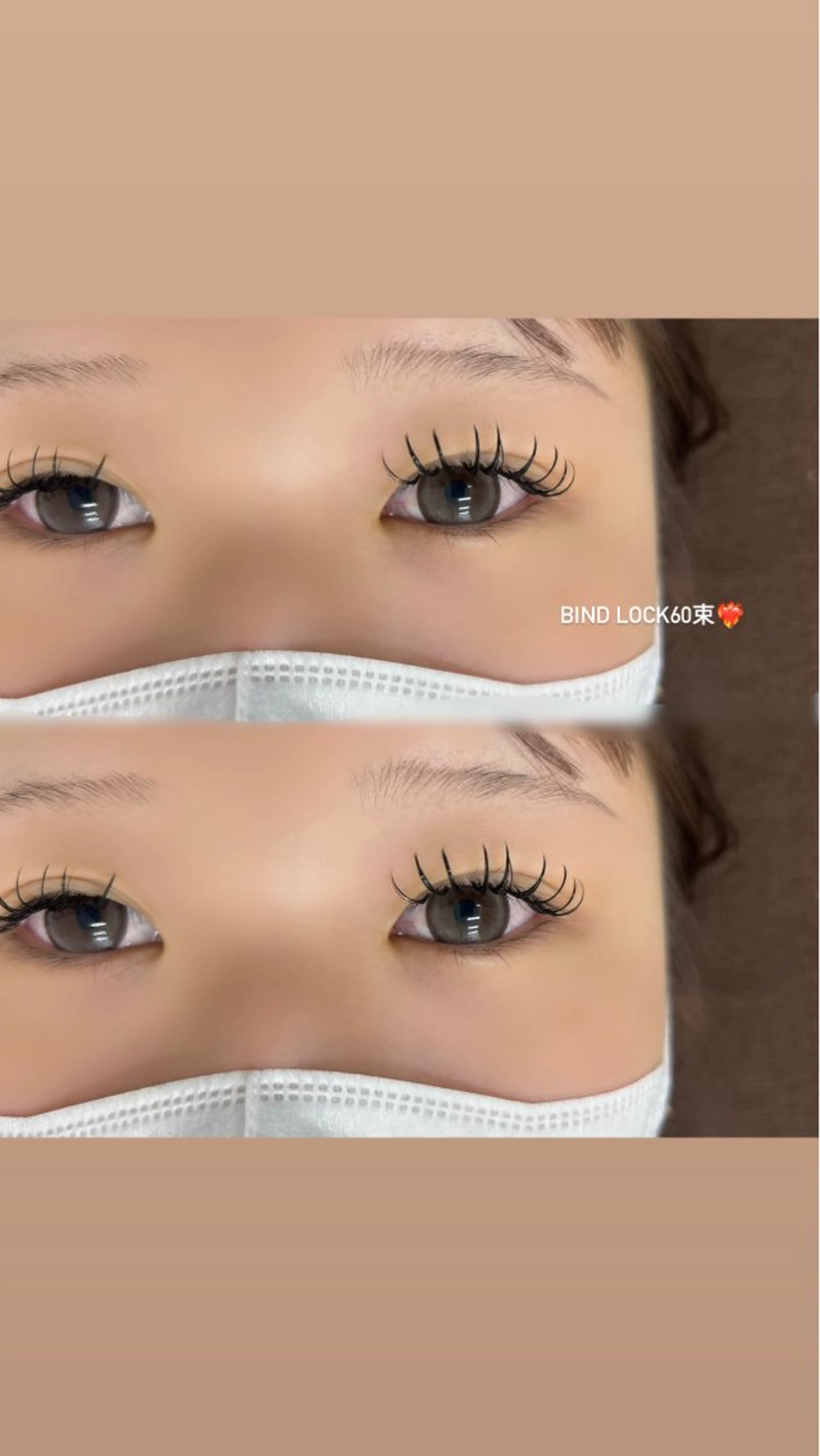マツエク・マツパ バインドロック KIREIE 🖤MIKUのマツエク・マツパデザイン