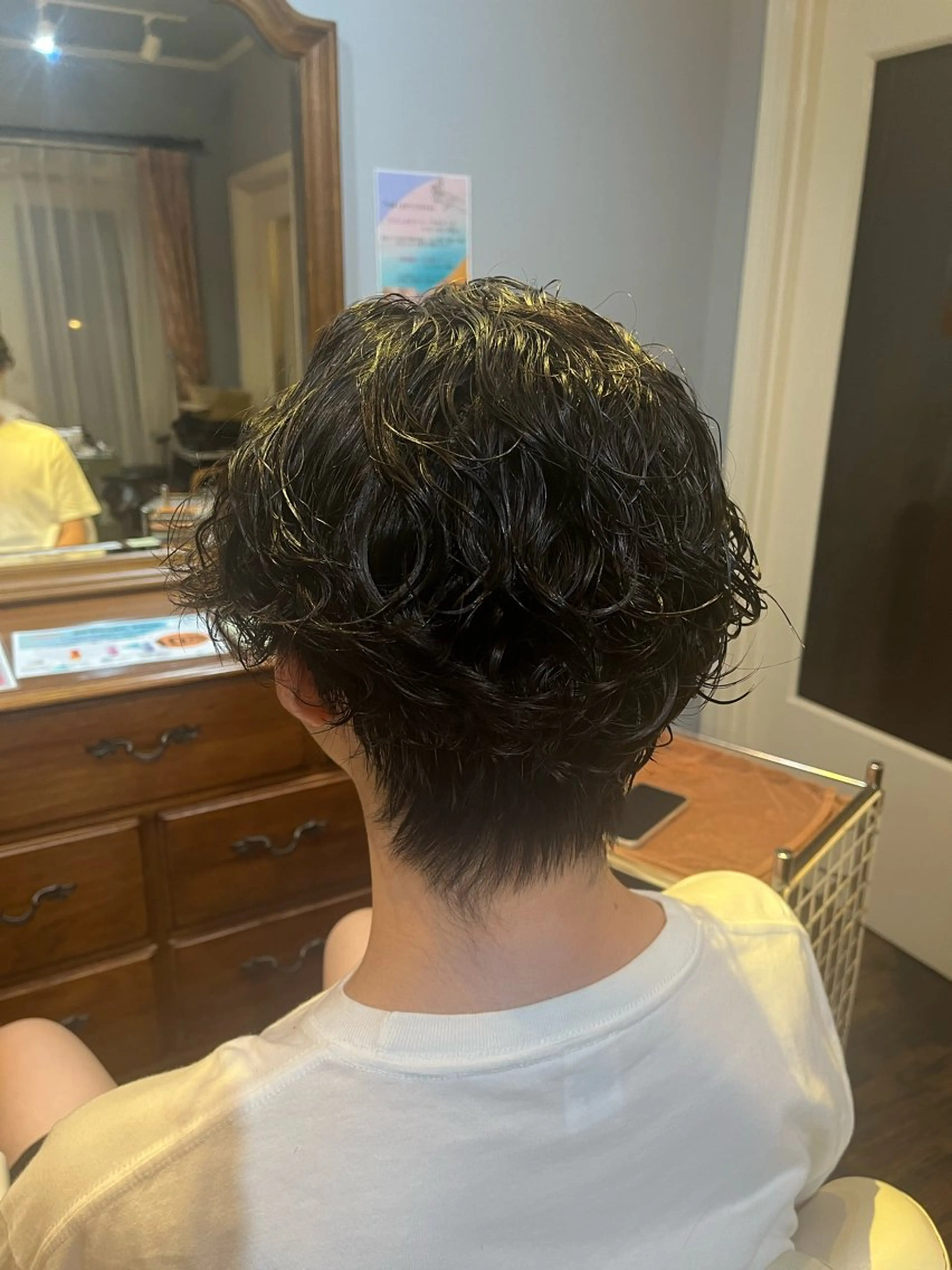 ショート パーマ メンズ メンズパーマ パーマ jam Creative Hair Design所属・【jam】横山 真優華のヘアスタイル