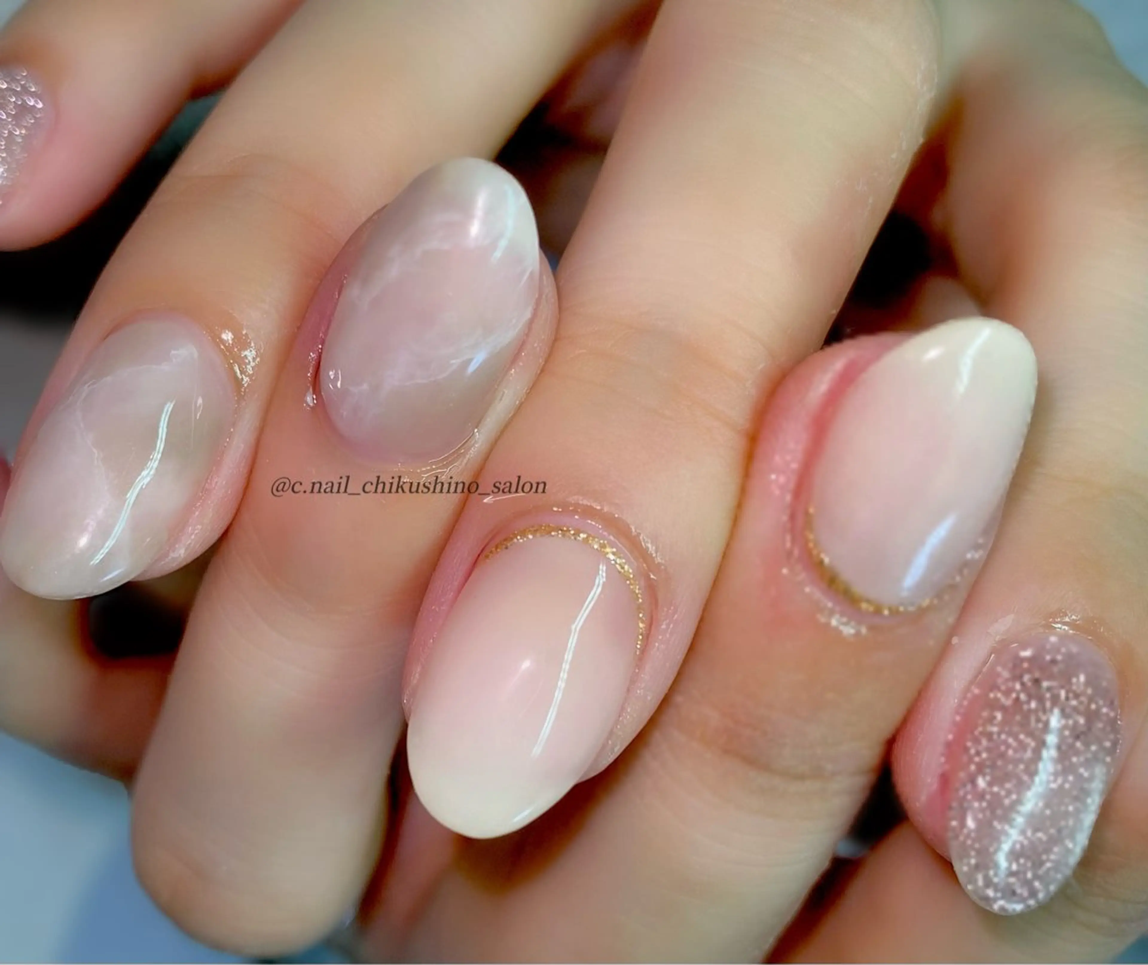 ネイル ハンドネイル C.Nail &EYE筑紫駅のネイルデザイン