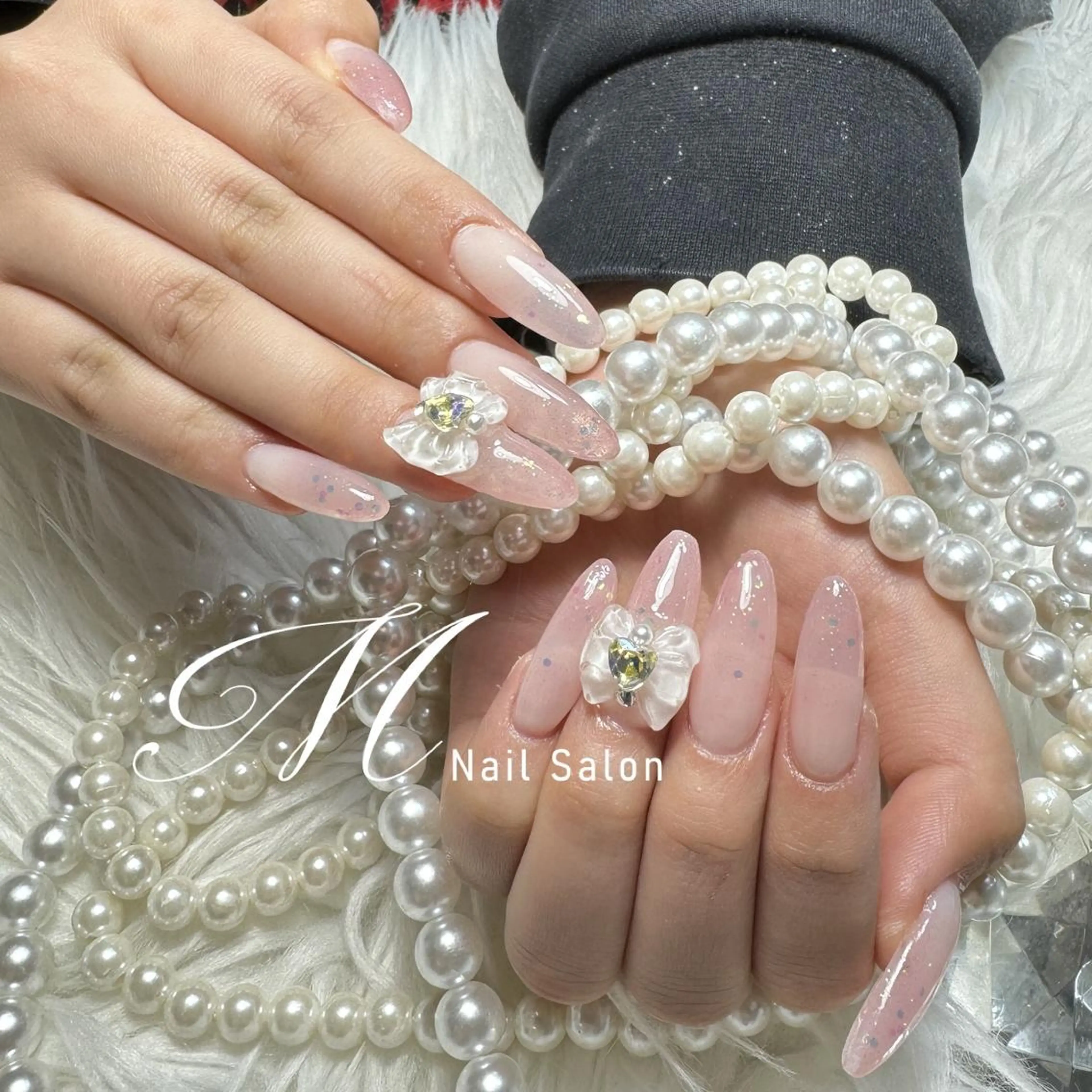 ネイル MNailパラ取扱店 🦋キャンペーン中✨のネイルデザイン