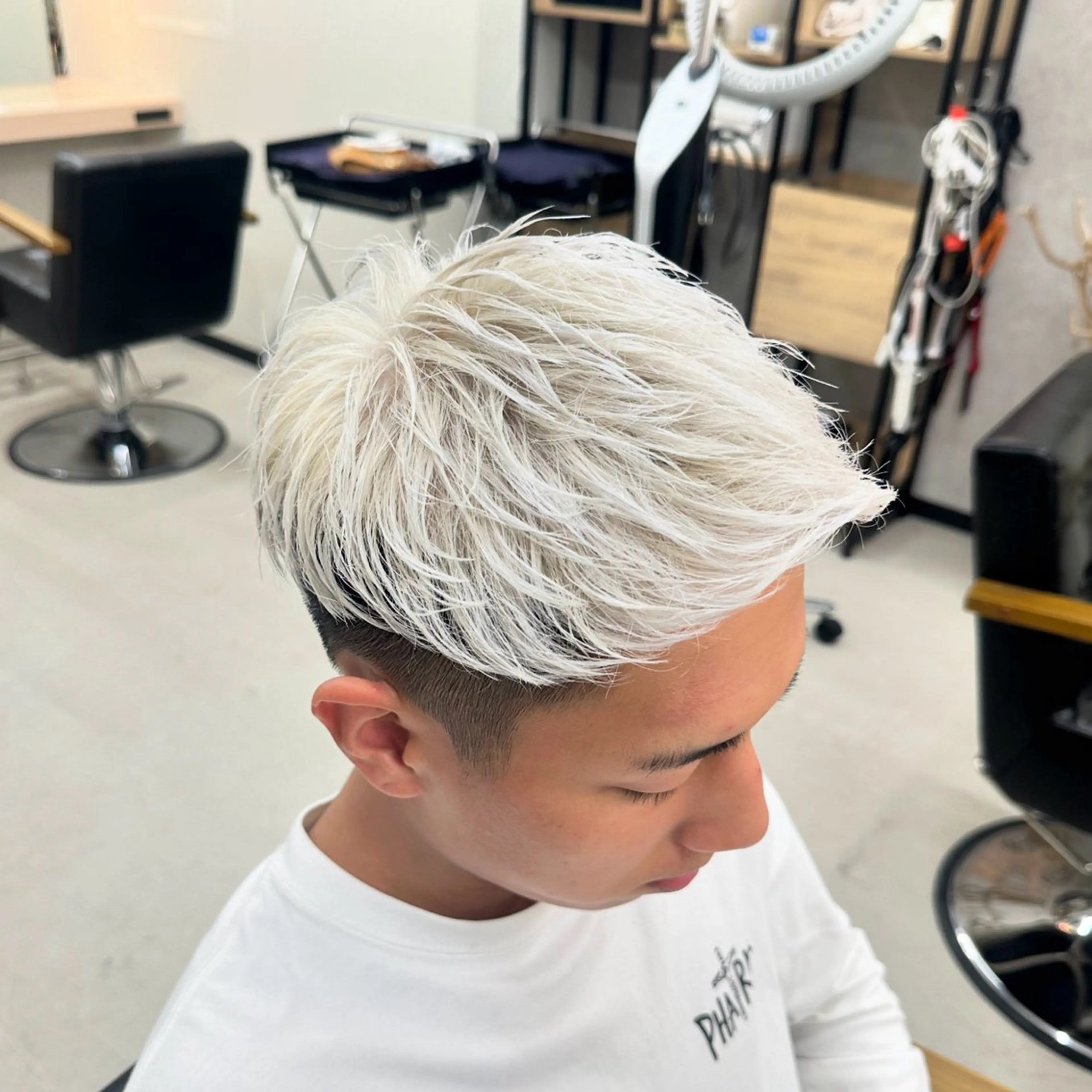 ショート カラー カット ヘアカラー 𝐑𝐲𝐮𝐤𝐢 【店長】ALEAPのヘアスタイル