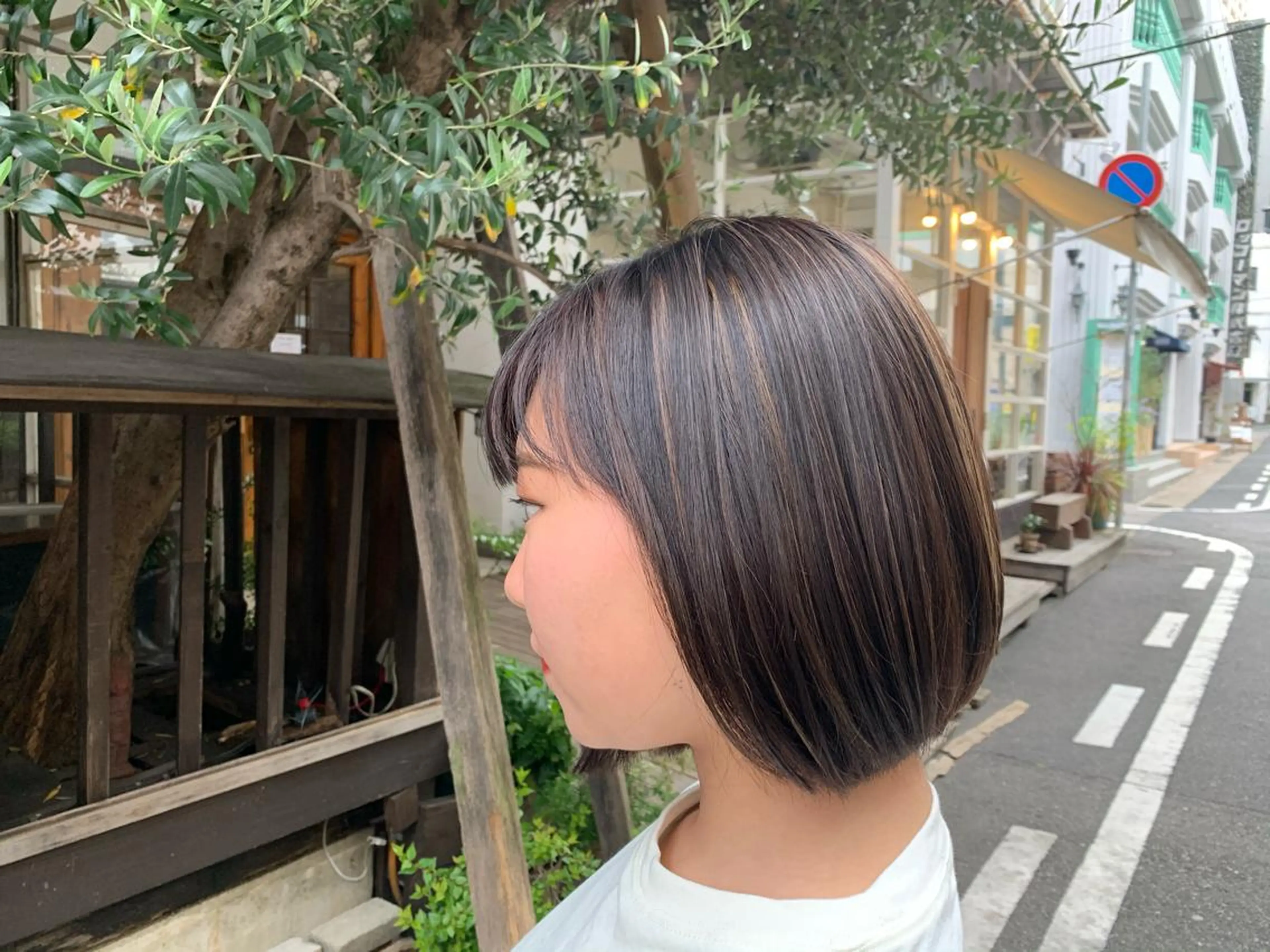 ショート カラー カット ヘアカラー トリートメント LEB所属・下河 宗太のヘアスタイル