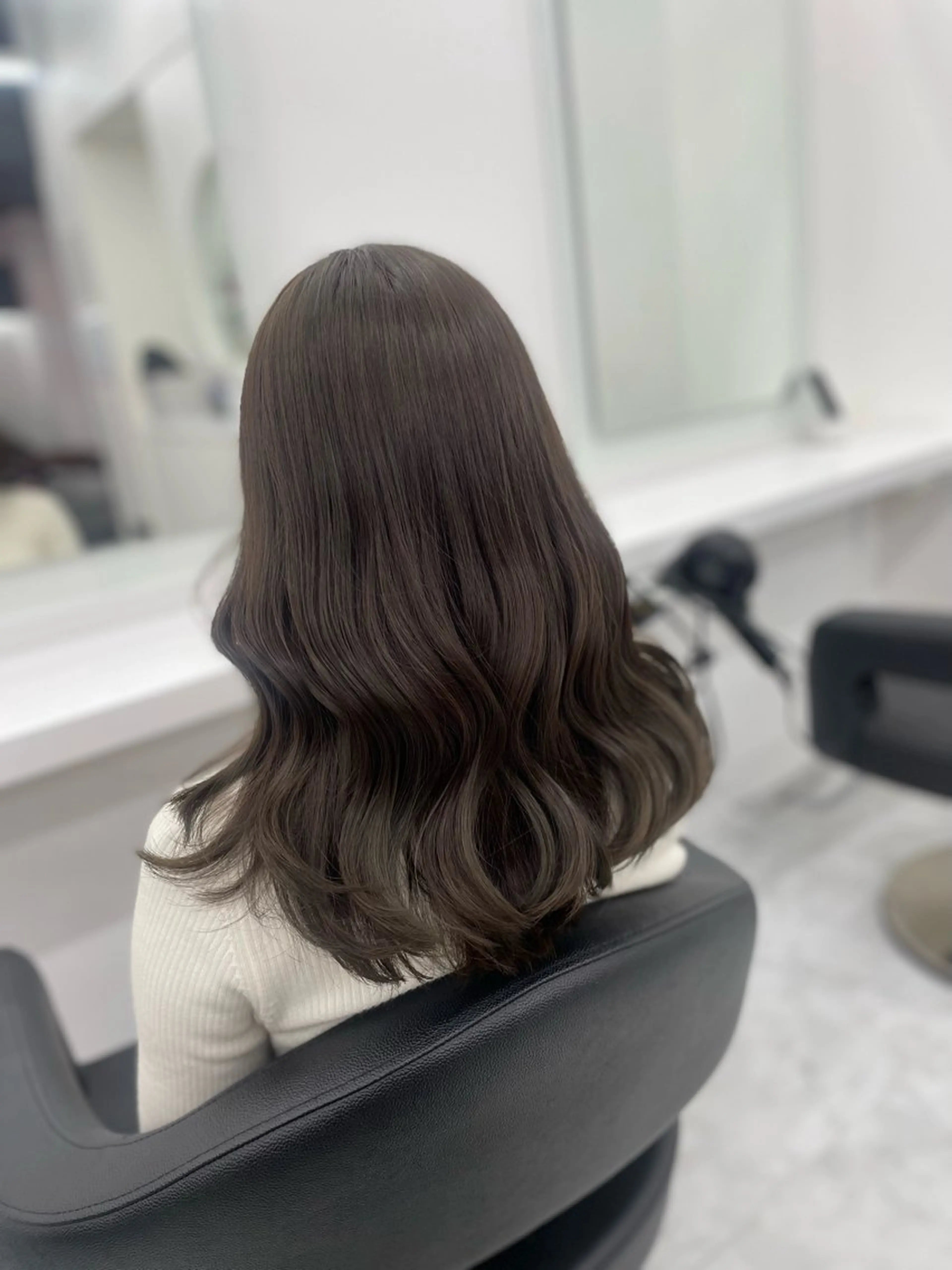 ミディアム GO TODAY SHAiR SALON所属・🤍韓国トレンド ヘア🤍miku🤍のヘアスタイル
