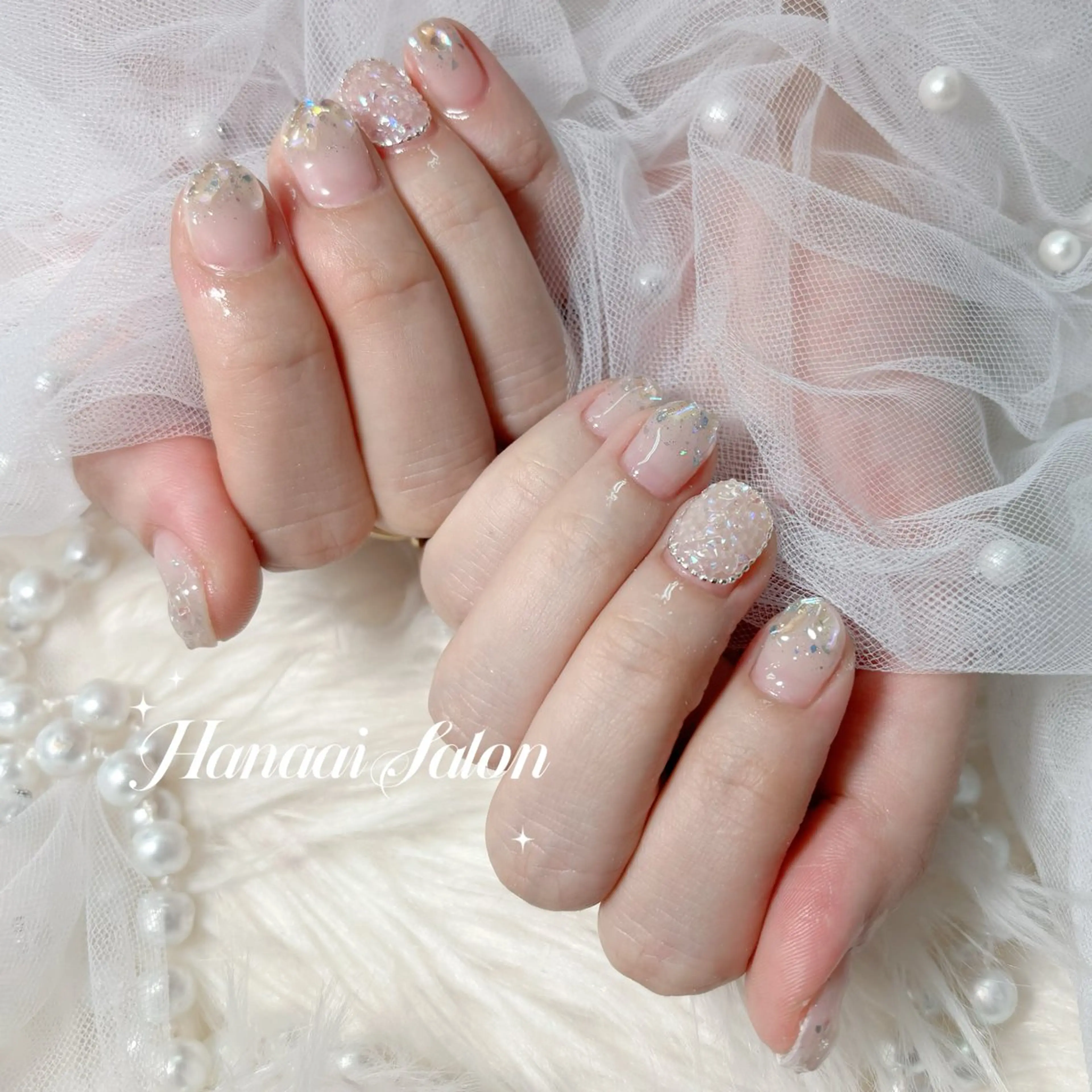 ネイル ハンドネイル Hanaai Salon みすずのネイルデザイン
