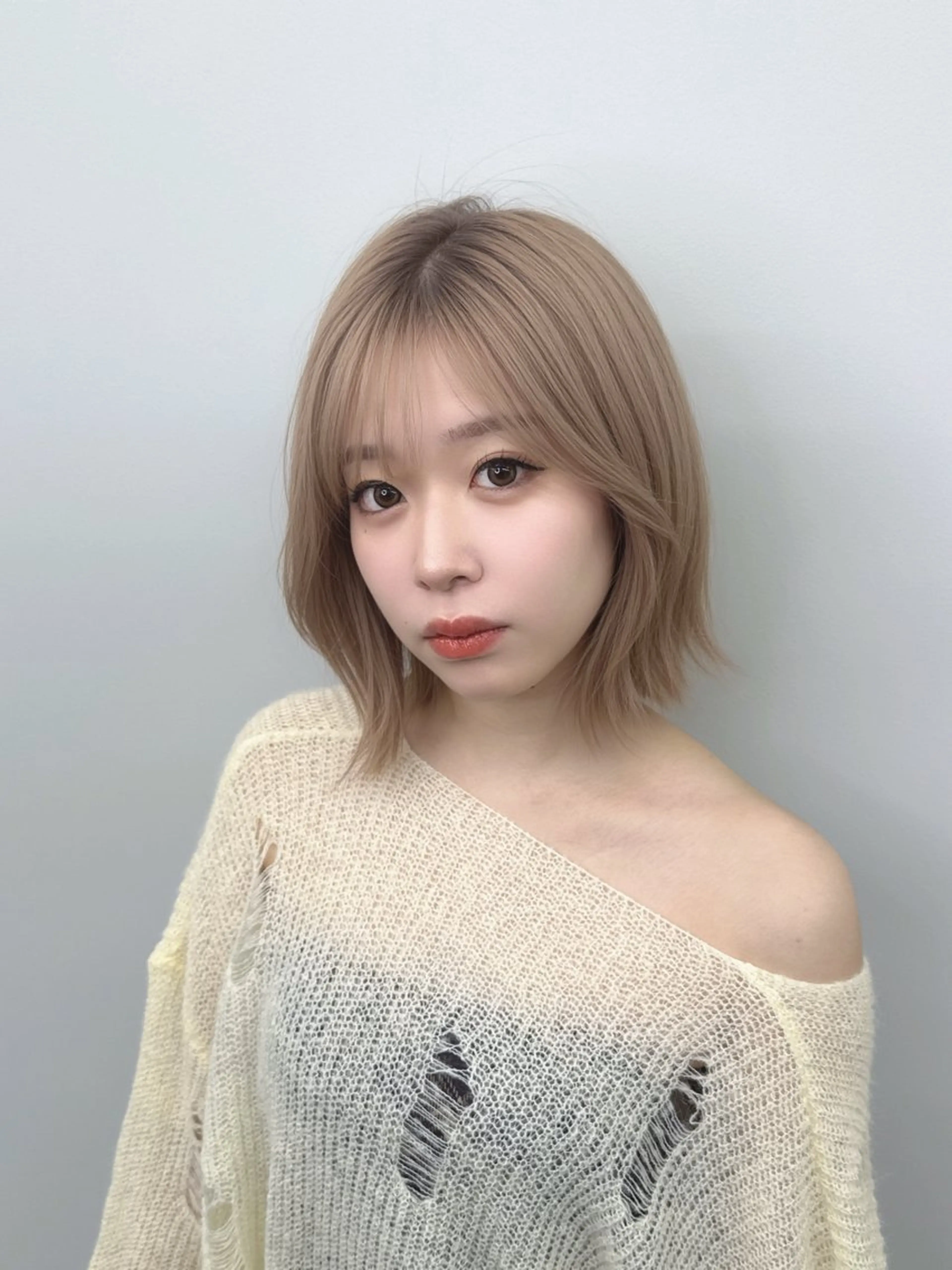 カラー ヘアカラー トリートメント SARINA ROCCO3rdのヘアスタイル