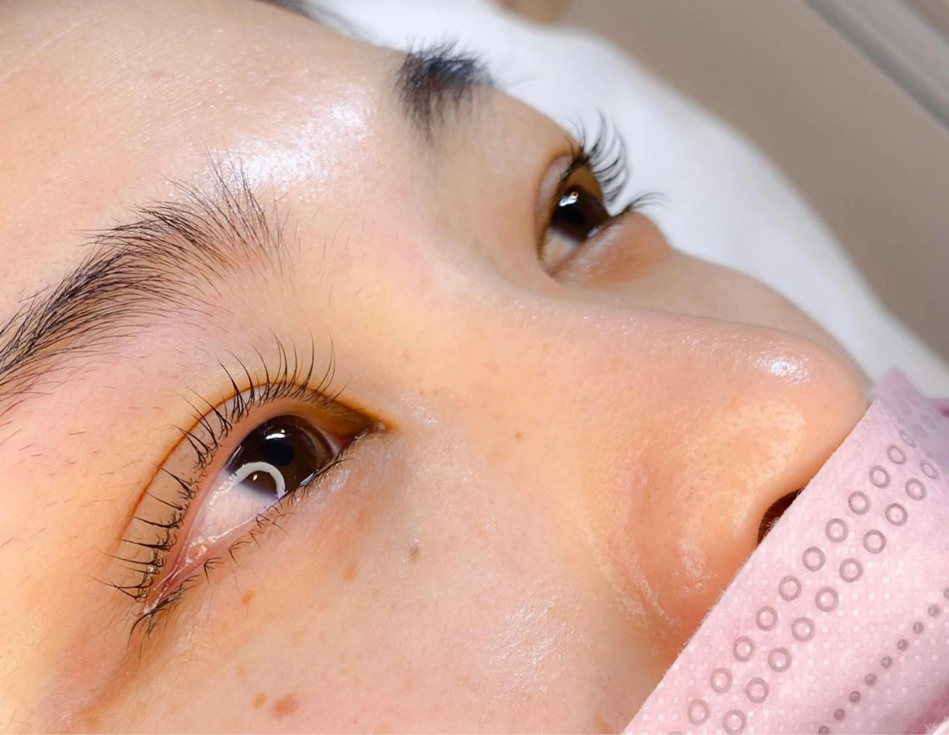 マツエク・マツパ フラットラッシュ まつげパーマ 一重×まつ毛パーマ ボリュームラッシュ まつ毛パーマまつエク 緑が丘徒歩1分/松田のマツエク・マツパデザイン