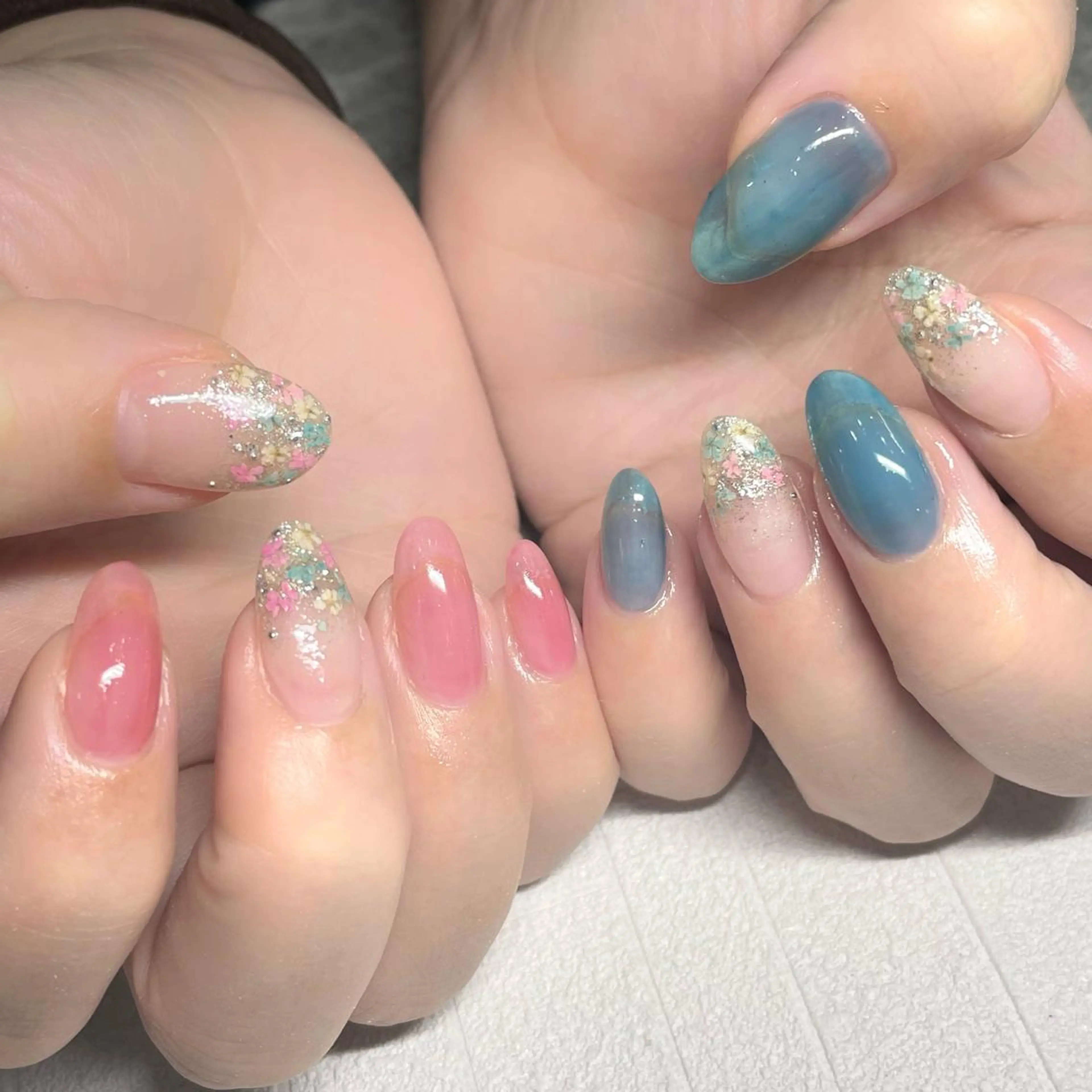 ネイル 春ネイル SHIORI Dig.nailのネイルデザイン