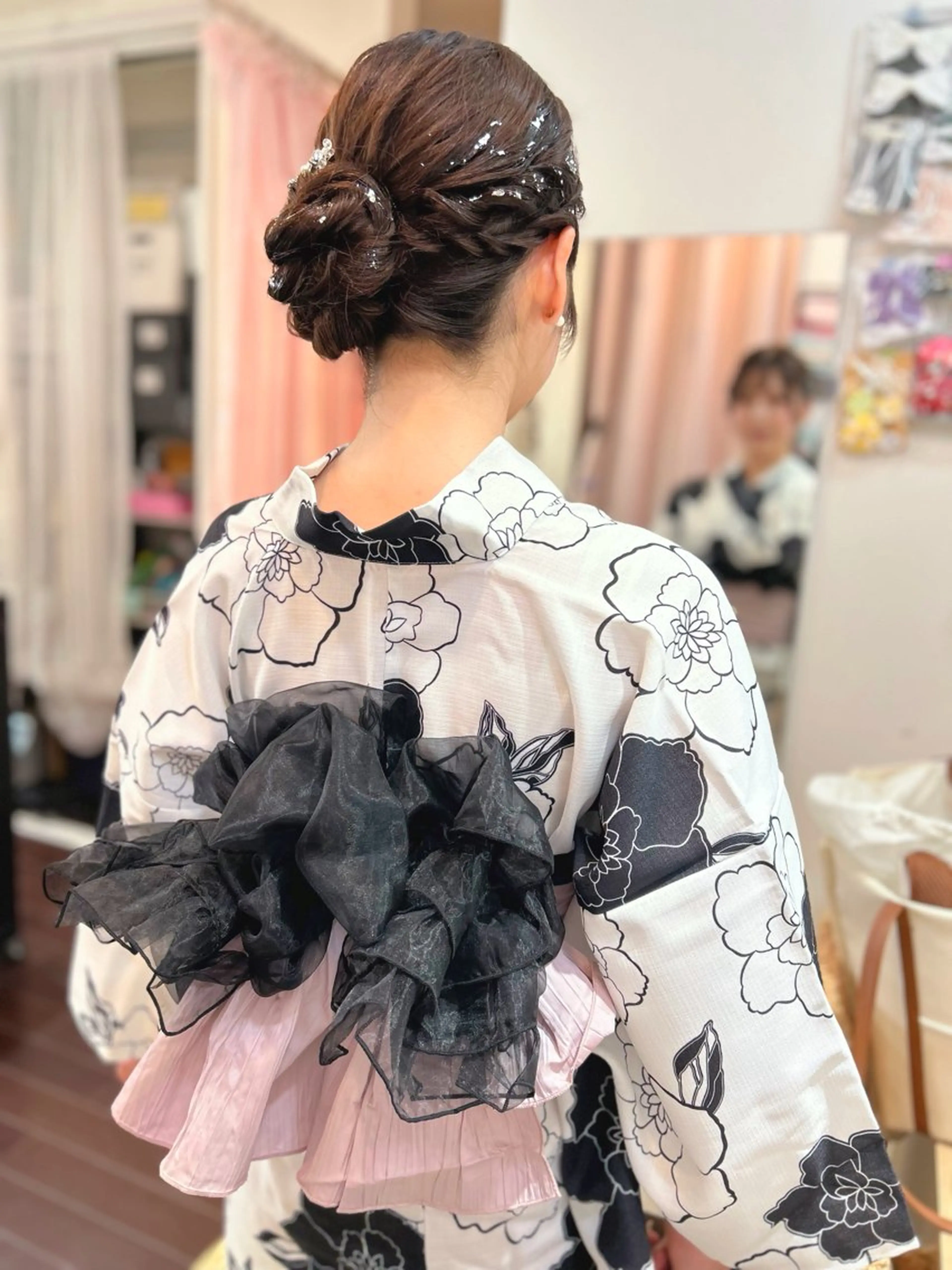 ヘアアレンジ 着付け 心斎橋/セットサロン /ボイボイのヘアスタイル