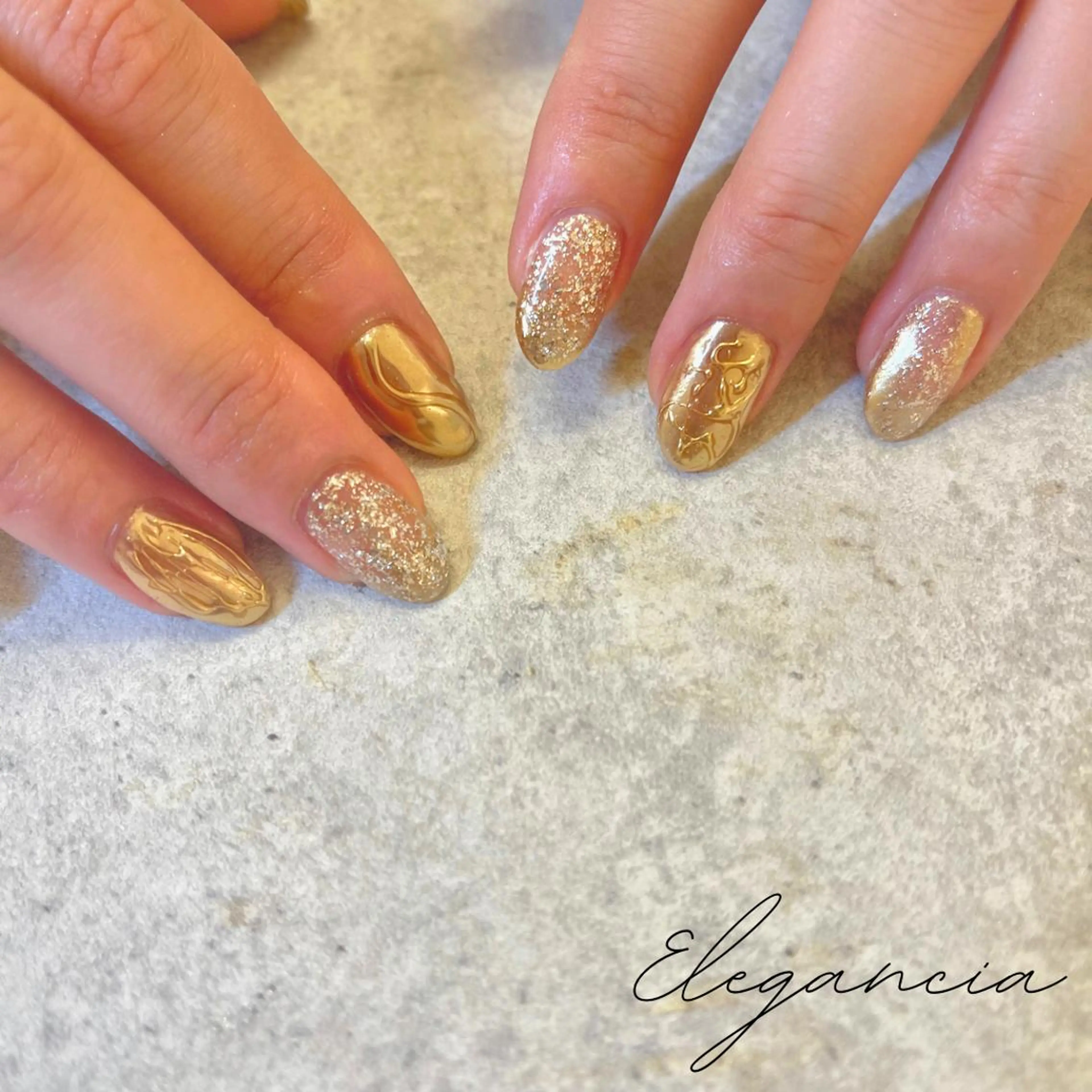 カラー ネイル ハンドネイル Elegancia. Hiromiのネイルデザイン