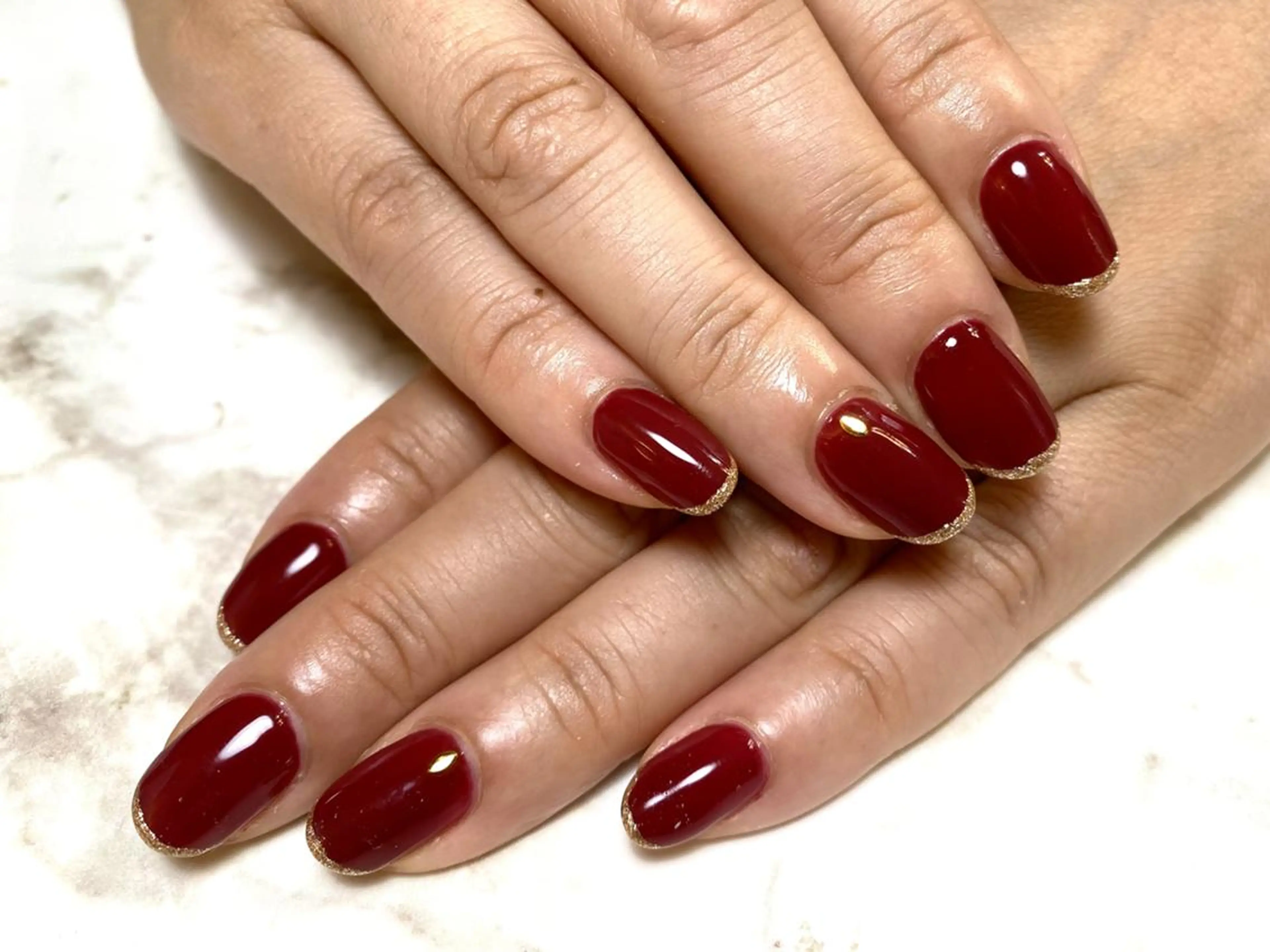 ネイル アートネイル シンプルネイル Ellie Nail Serinaのネイルデザイン
