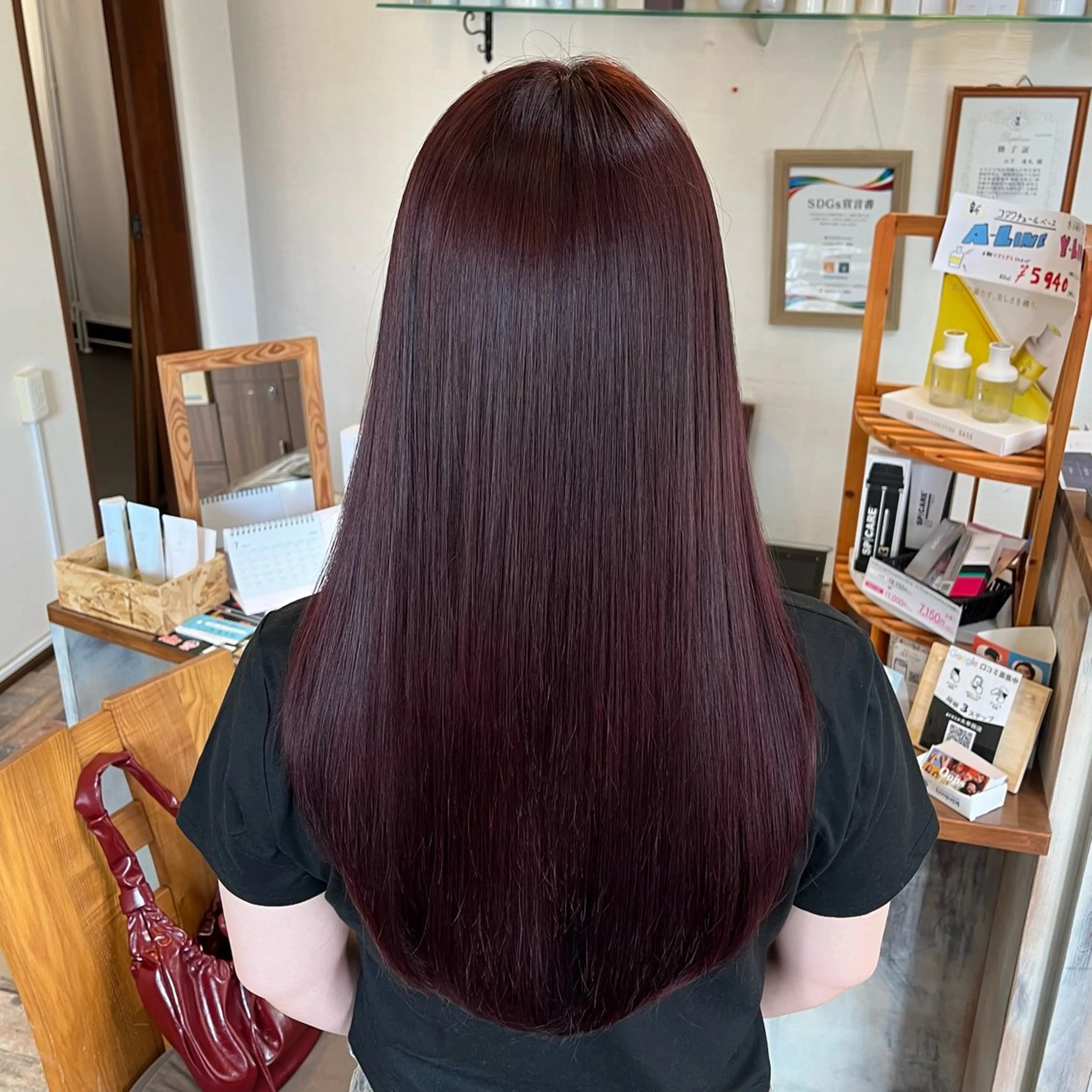 カラー ヘアカラー MOMOKA /　Lapis大名店のヘアスタイル