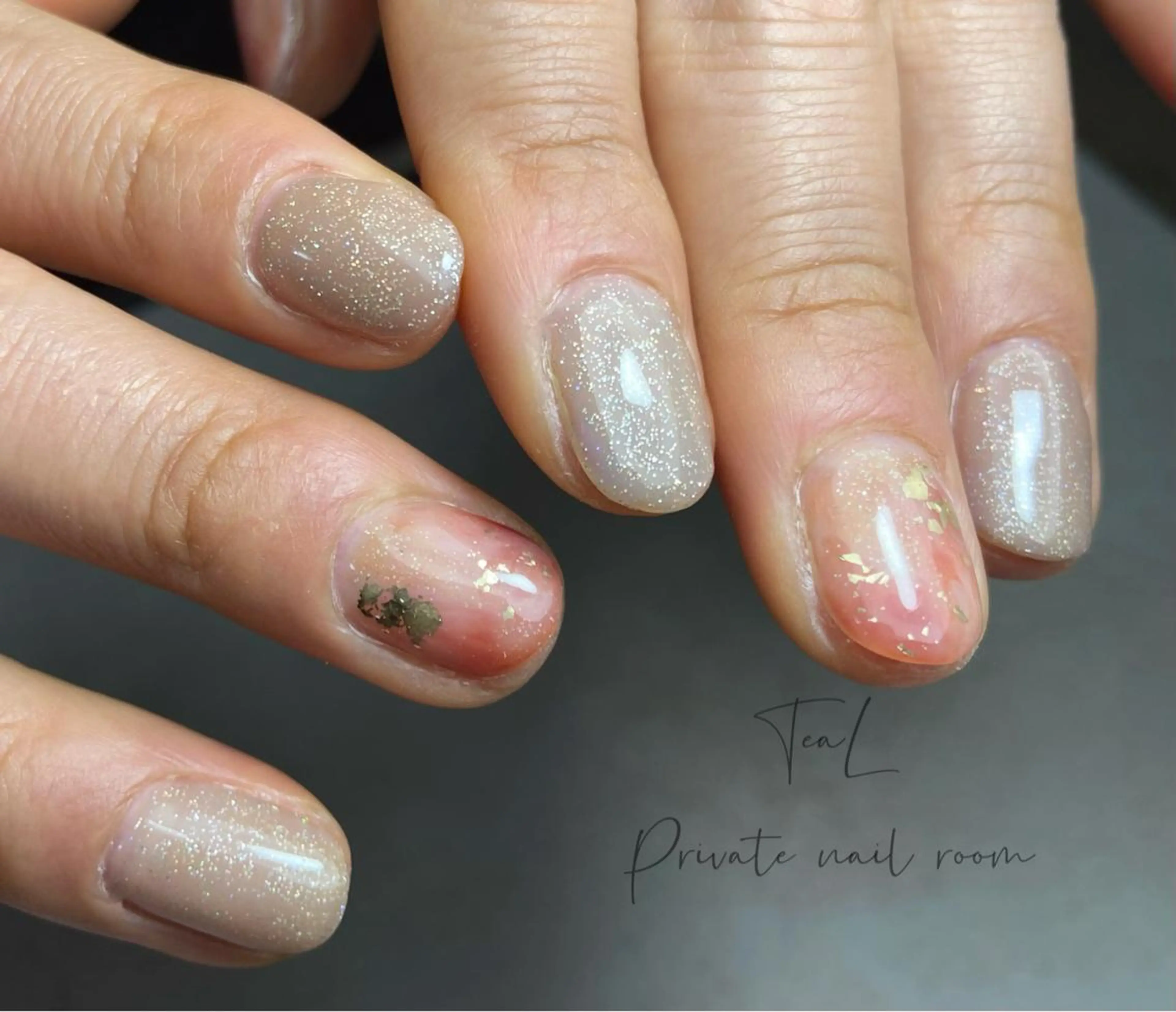 ネイル ハンドネイル TeaL nailのネイルデザイン