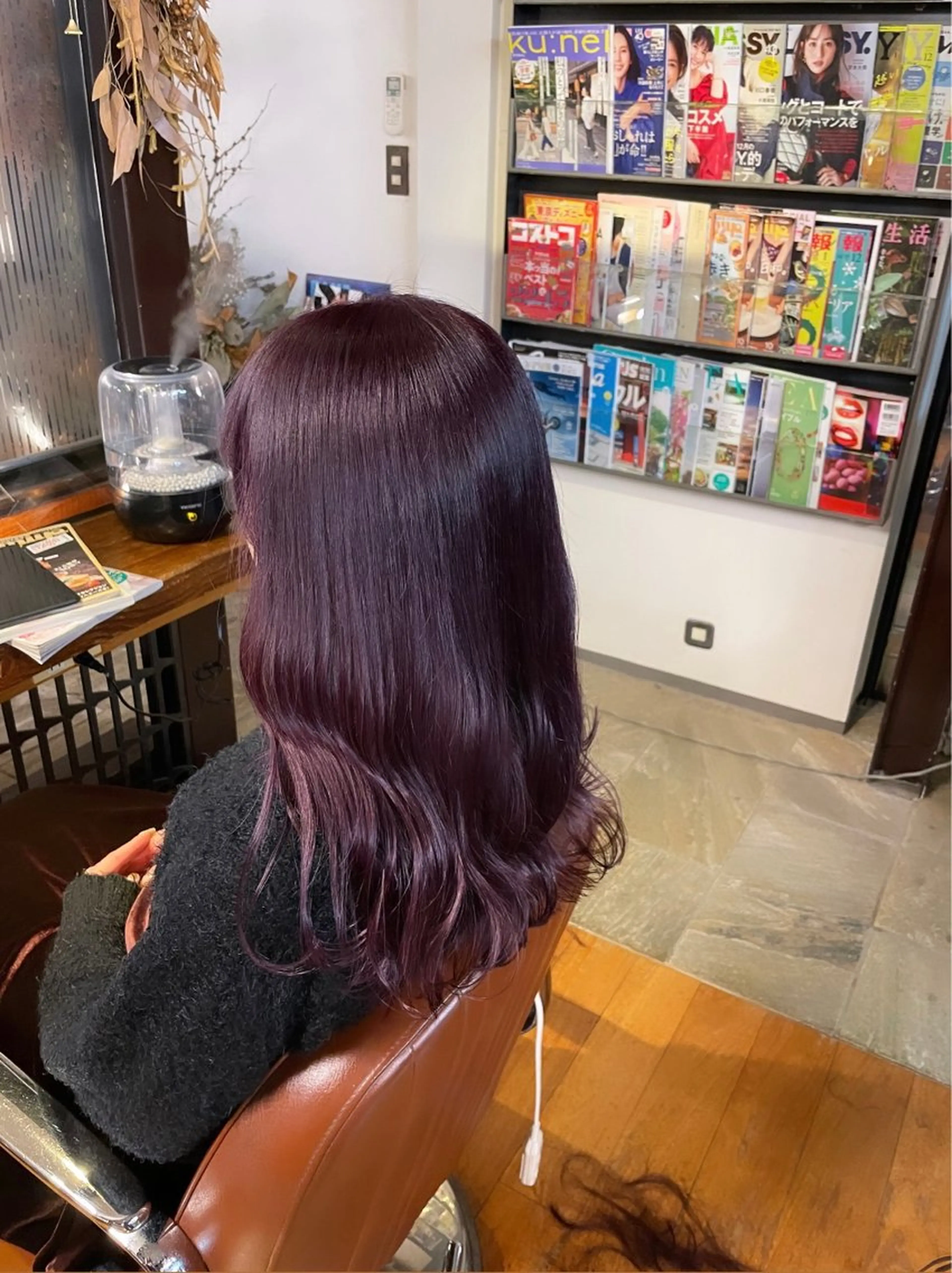 ロング カラー ラベンダーカラー ラベンダーピンク ピンクカラー ayaka |トレンドヘアのヘアスタイル