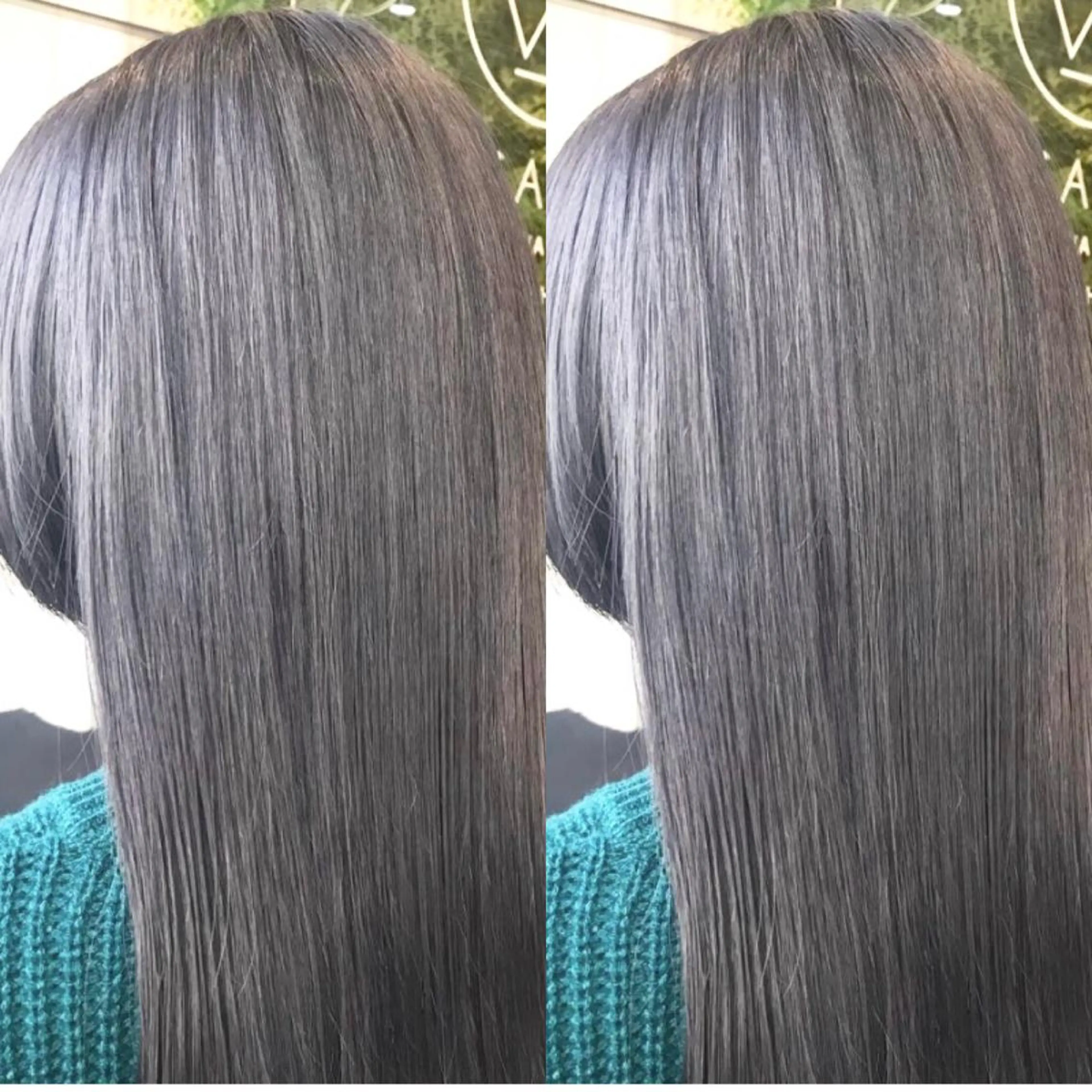 セミロング カラー Hanna by W_SALONのヘアスタイル