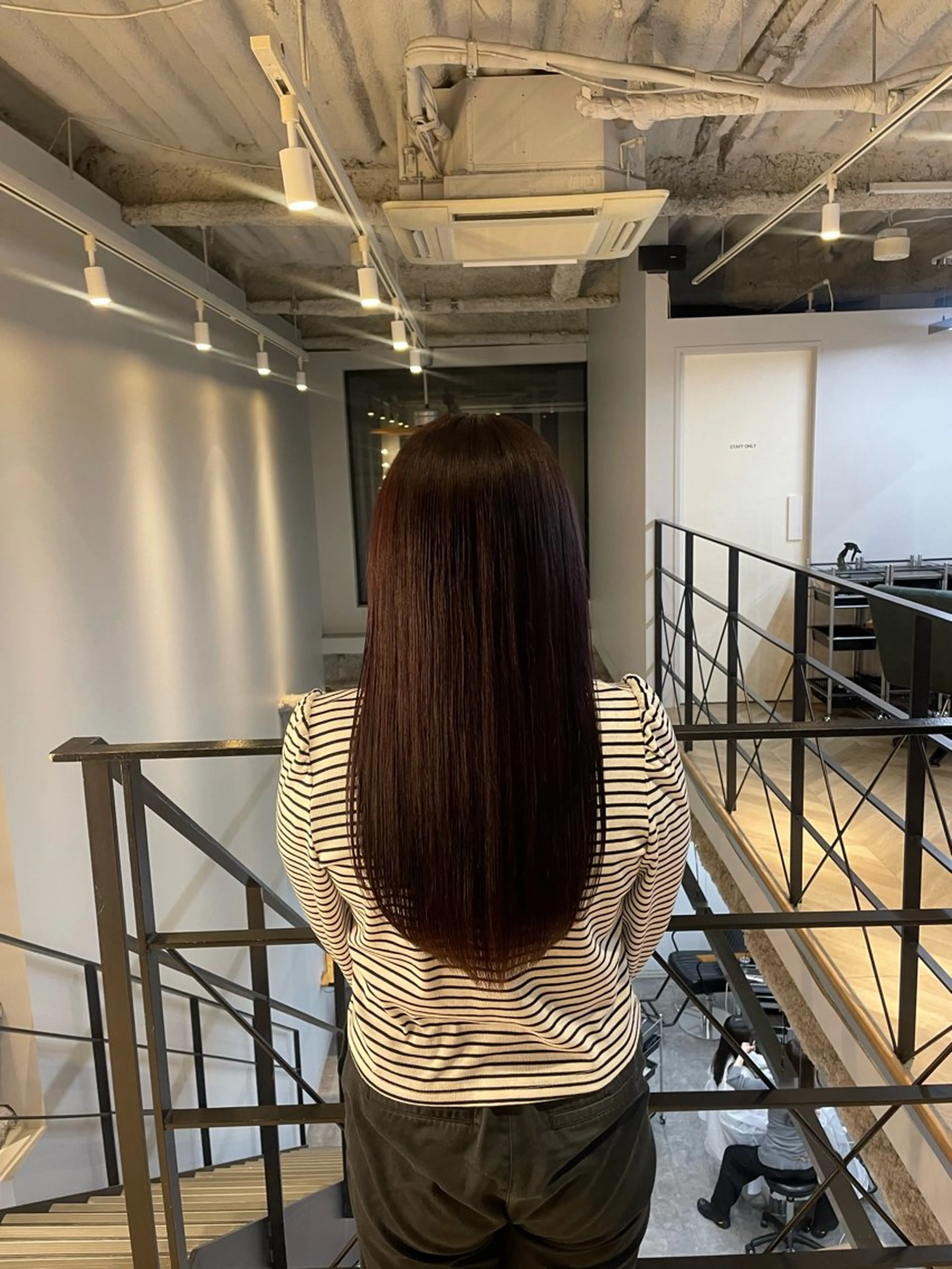 ロング カラー ラベンダーカラー RIKO / ICI 伏見/カラーモデル/のヘアスタイル