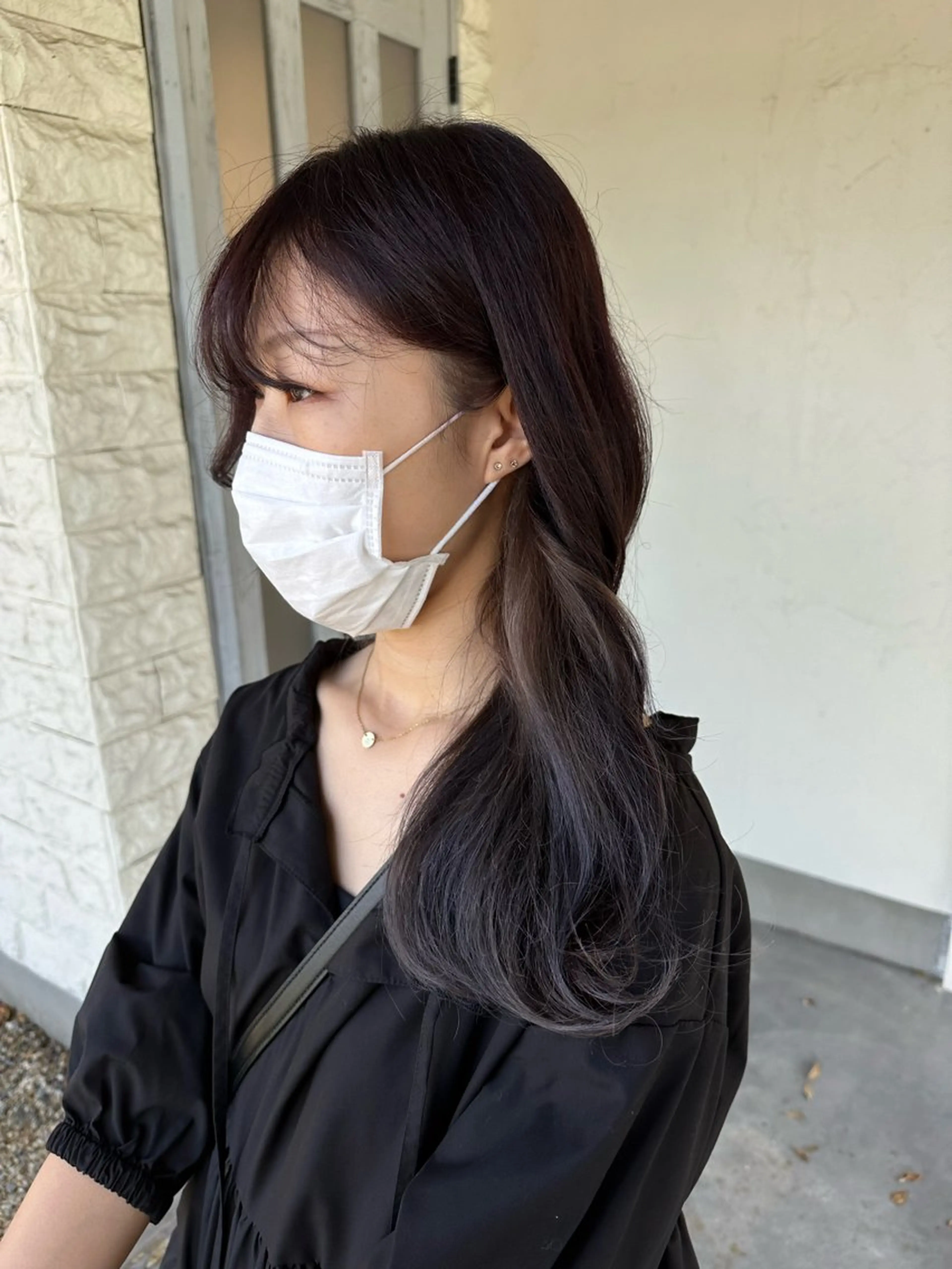 ロング カラー インナーカラー 小島 咲音/艶カラー /酸性ストレートのヘアスタイル