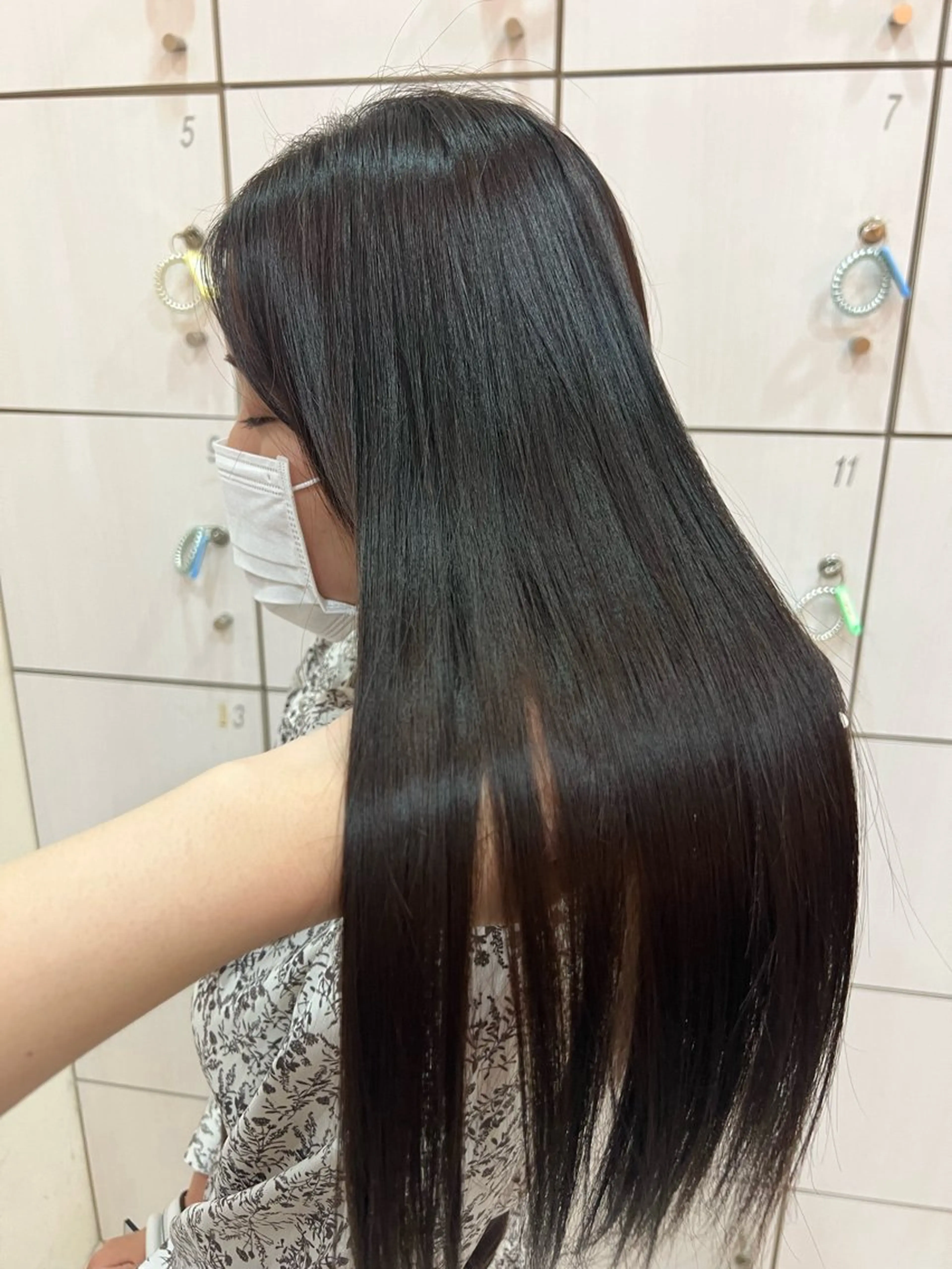 ロング 縮毛矯正 🎈カラーエステ 🎈通事  啓人のヘアスタイル