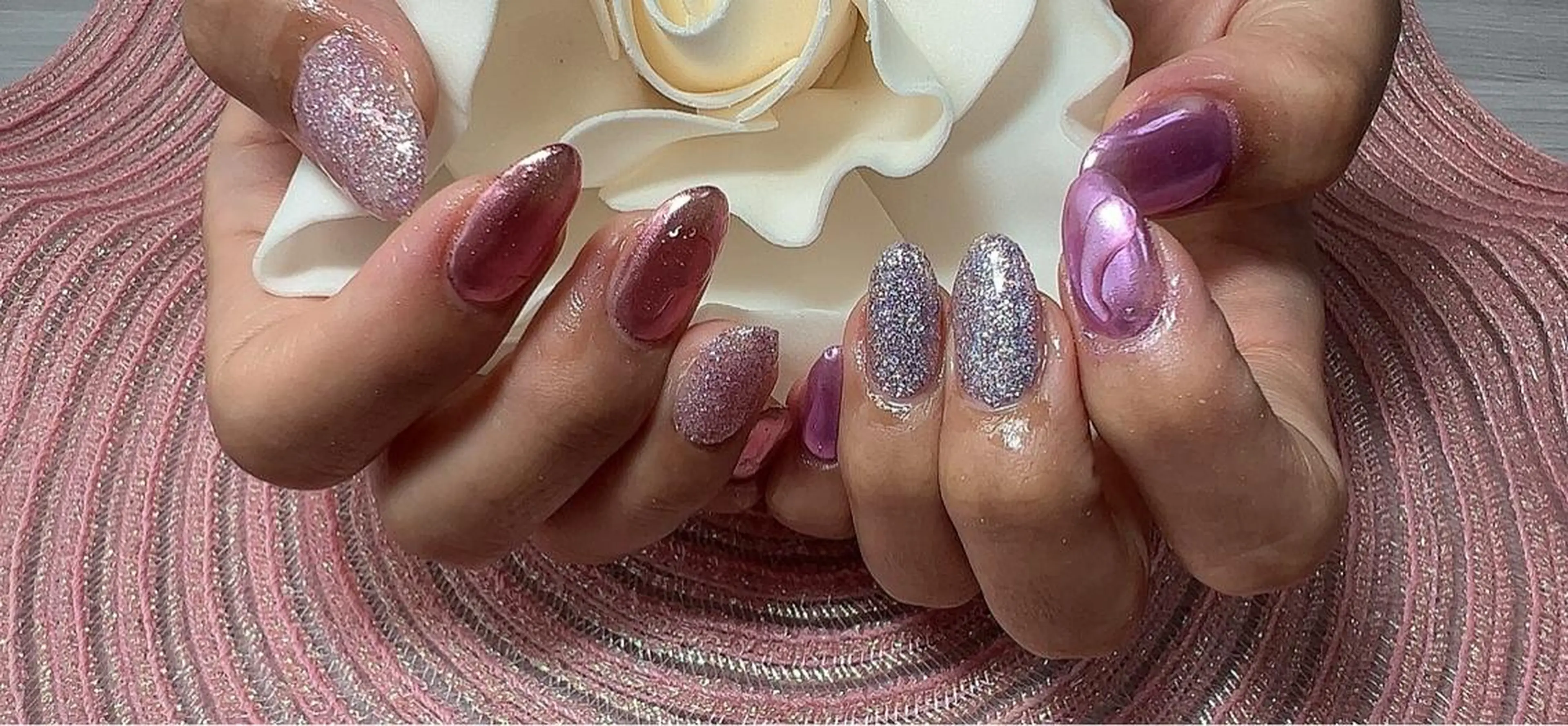 ネイル ミラーネイル Ruana Nailのネイルデザイン