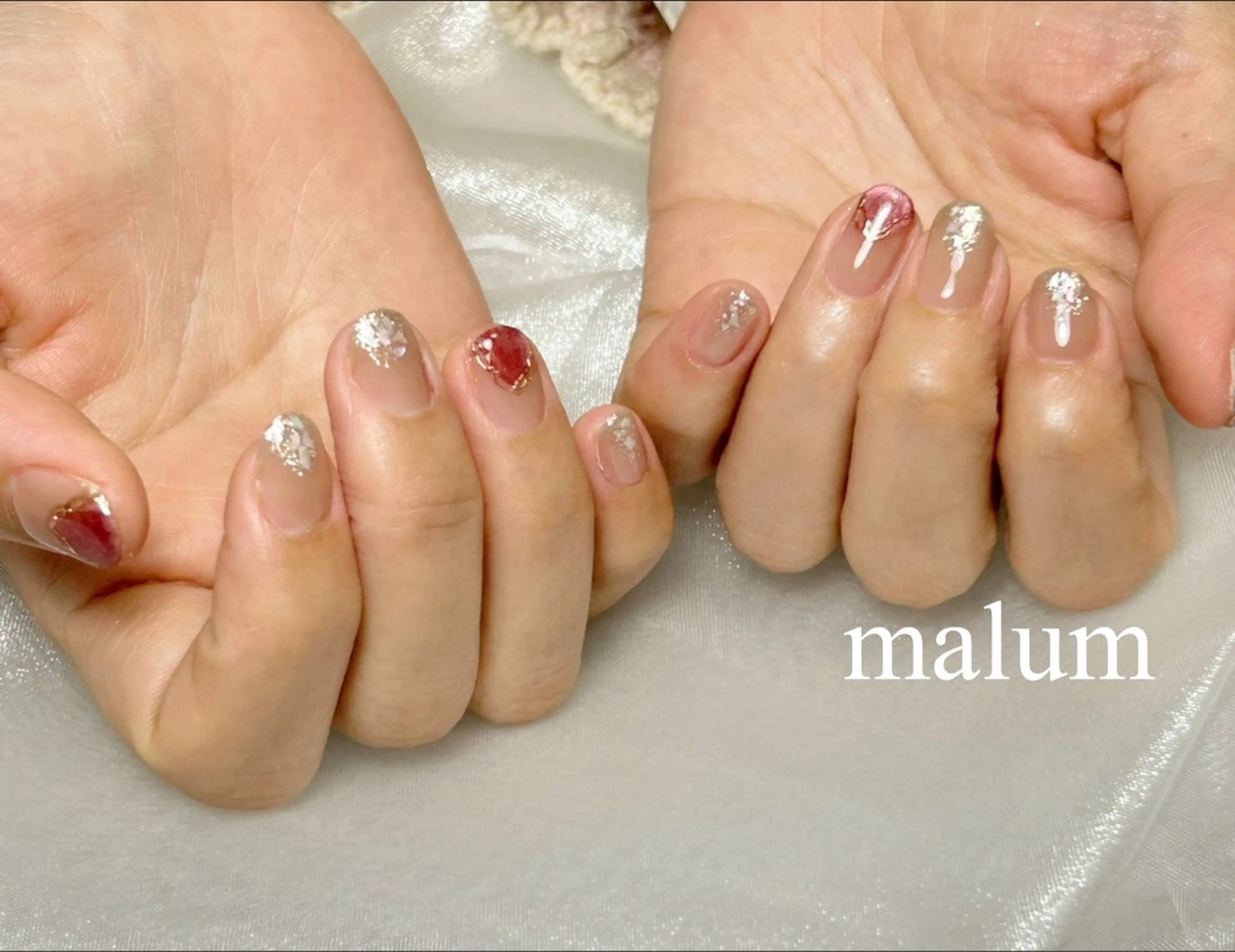 ネイル ハンドネイル malum nailのネイルデザイン