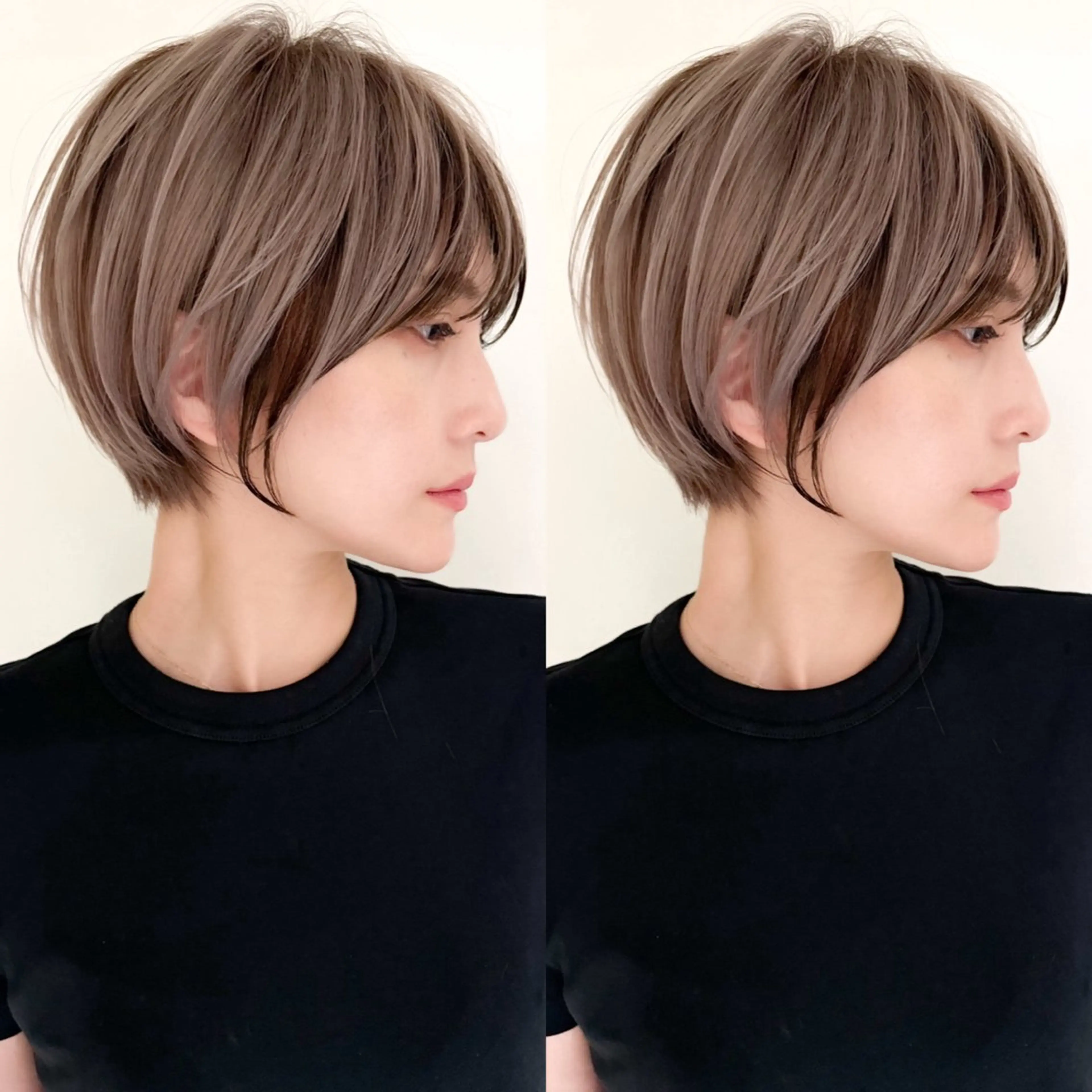 ショート カット ヘアカラー ショート特化✨ 津々美のヘアスタイル
