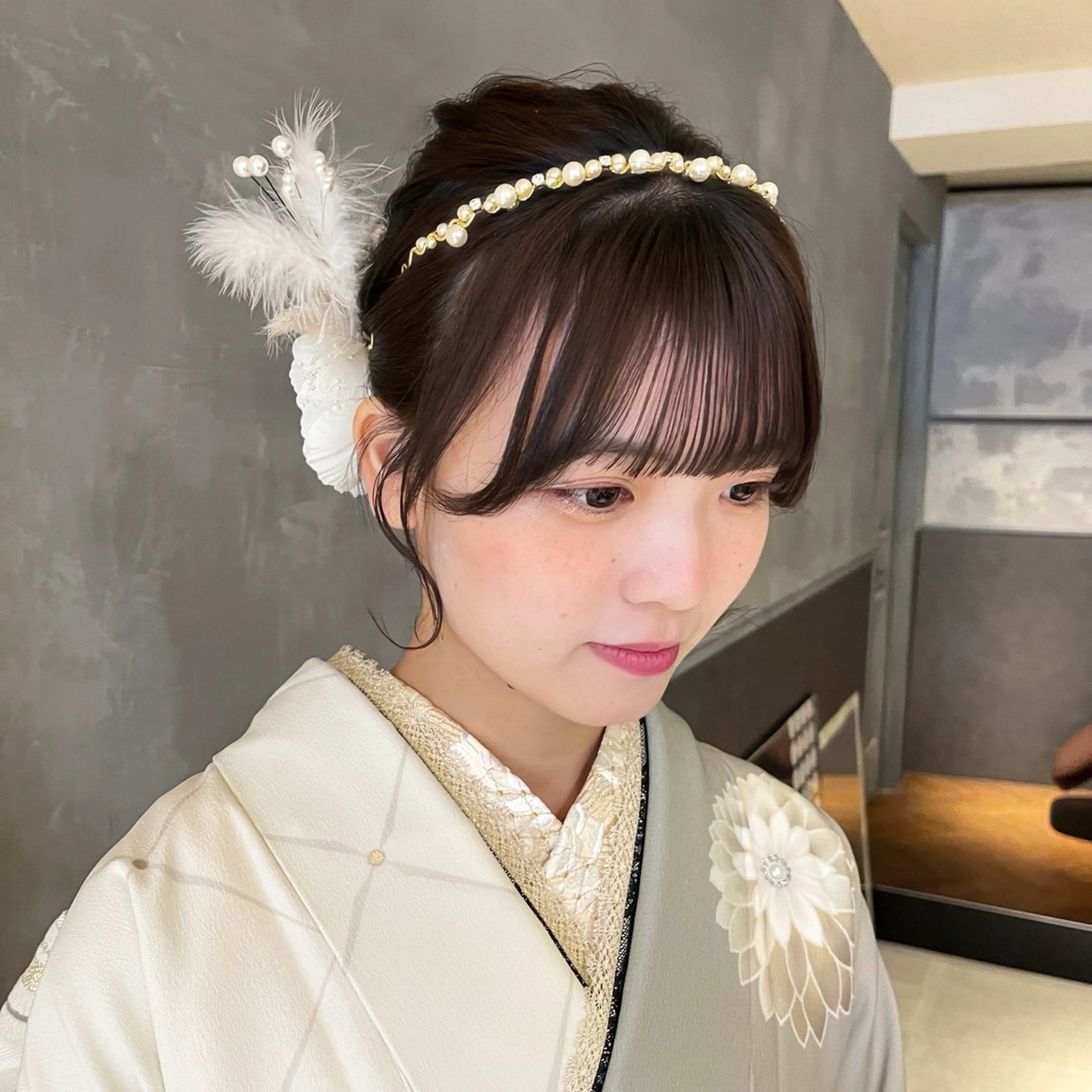 ロング ヘアアレンジ 成人式 卒業式のヘアスタイル irwi/イルウィ所属・miku🎀門前仲町 ブリーチ・レイヤーのヘアスタイル