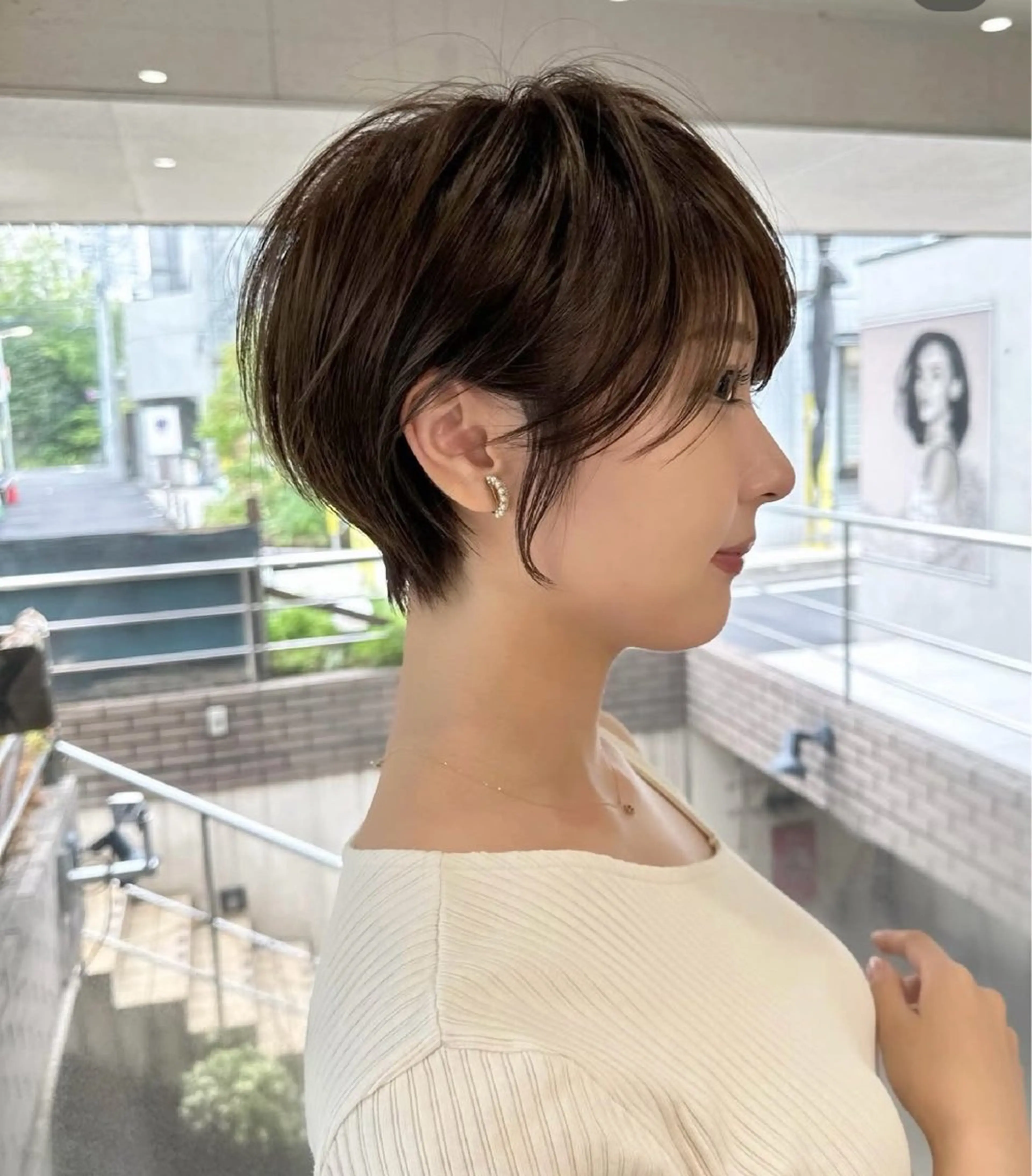 ショート nex the salon coall所属・🫧似合わせショート イシダ🫧のヘアスタイル