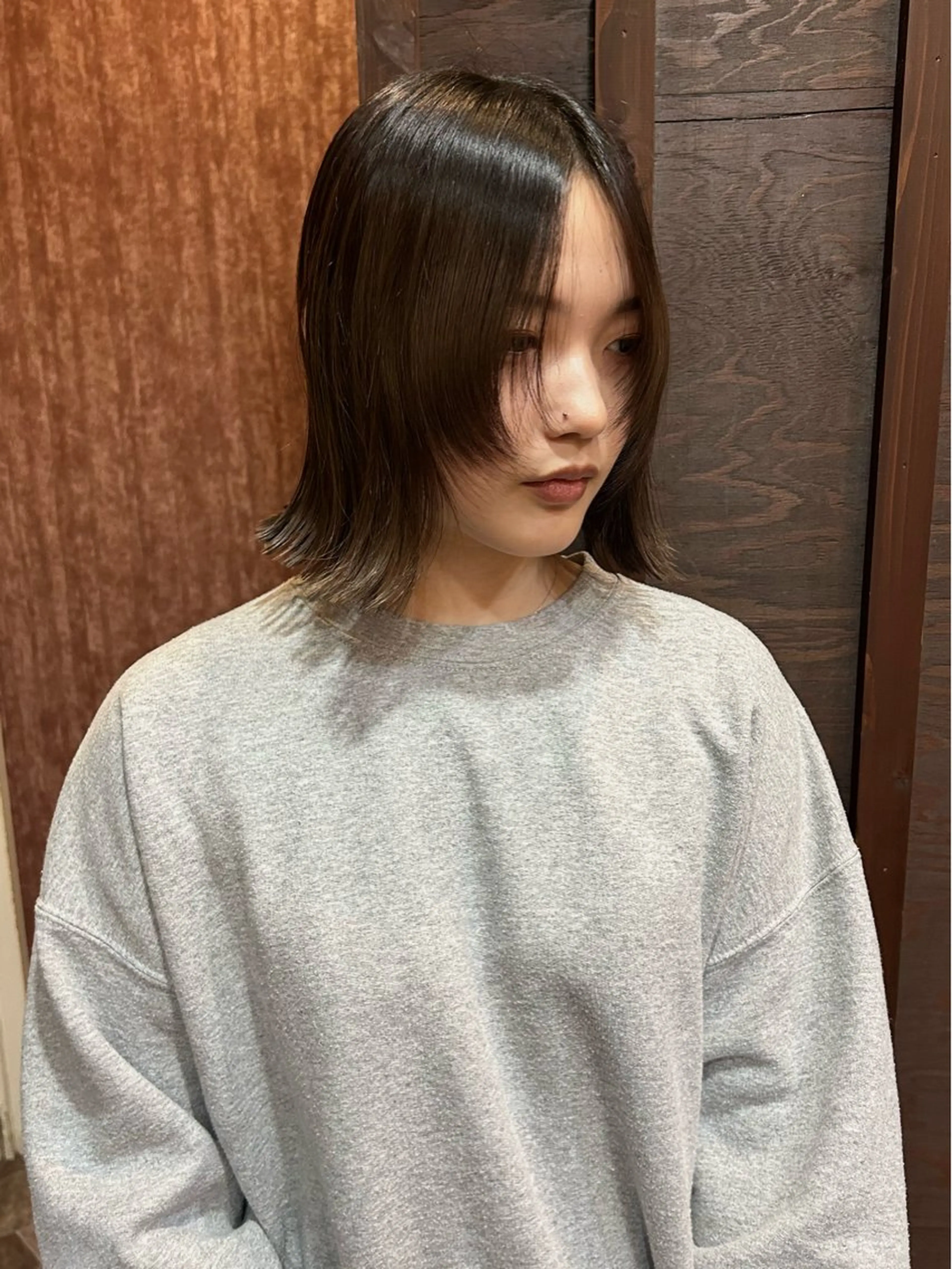 ミディアム レイヤーカット カット chapter 問屋町 【チャプター】所属・chapter/ natsumiのヘアスタイル