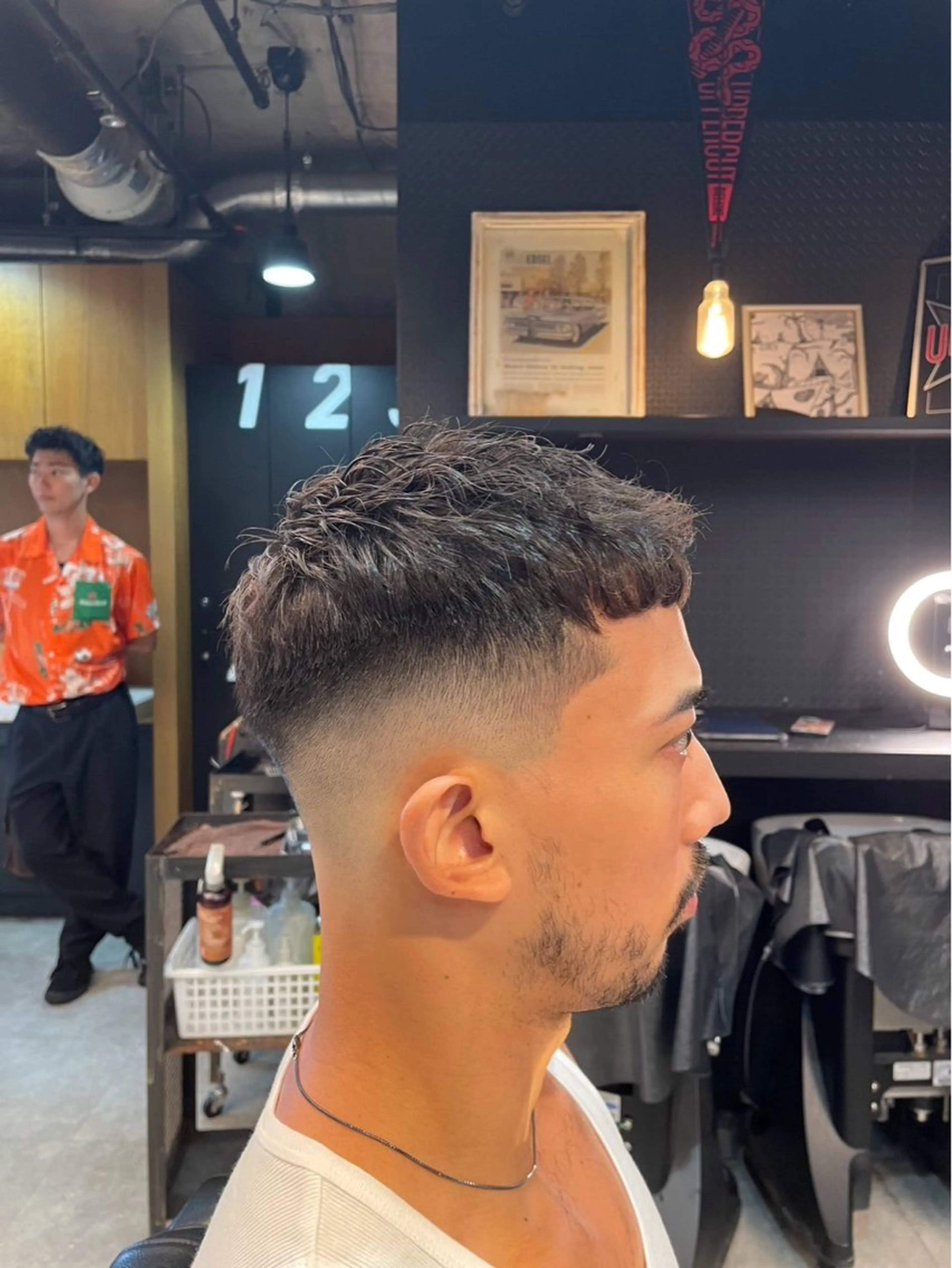 ショート カット FRANKS BARBER and BEER CLUB所属・メンズカット 大畑公平のヘアスタイル