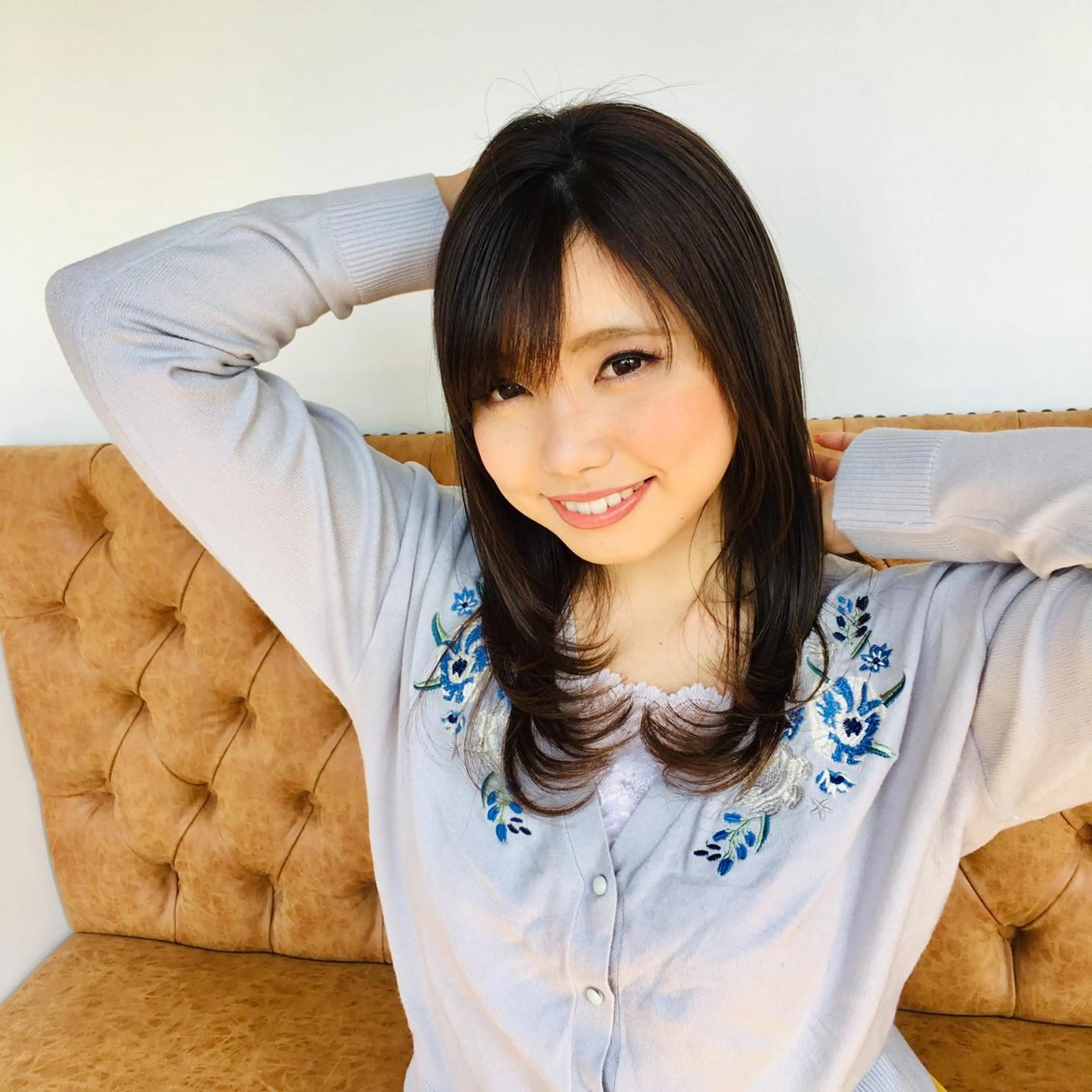 セミロング TECHRISE金山所属・ERIKO Tのヘアスタイル