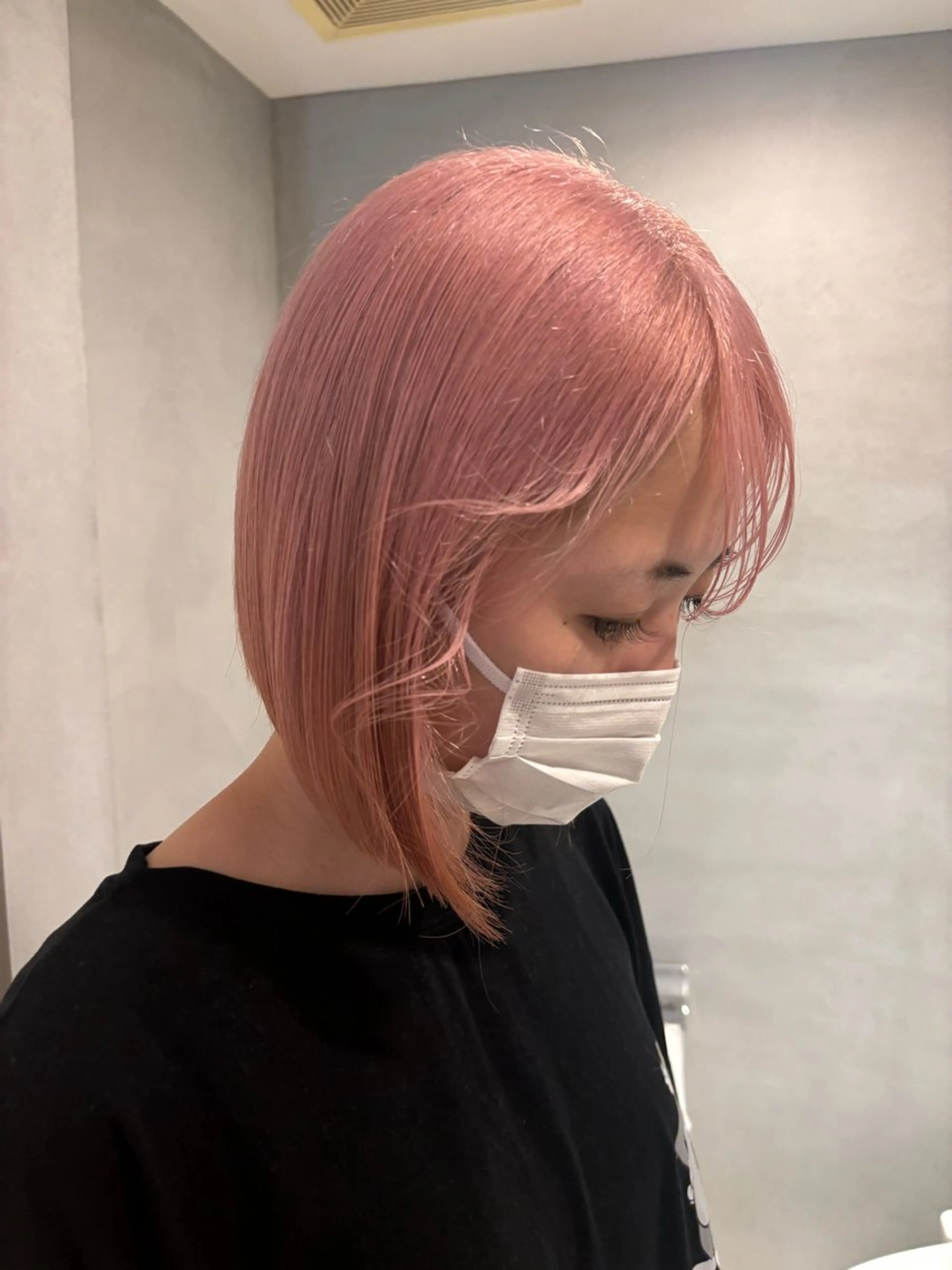 ミディアム ヘアカラー LINDO TOKYO UMEDA所属・梅田/ハイトーン /カラー特化/りんくのヘアスタイル