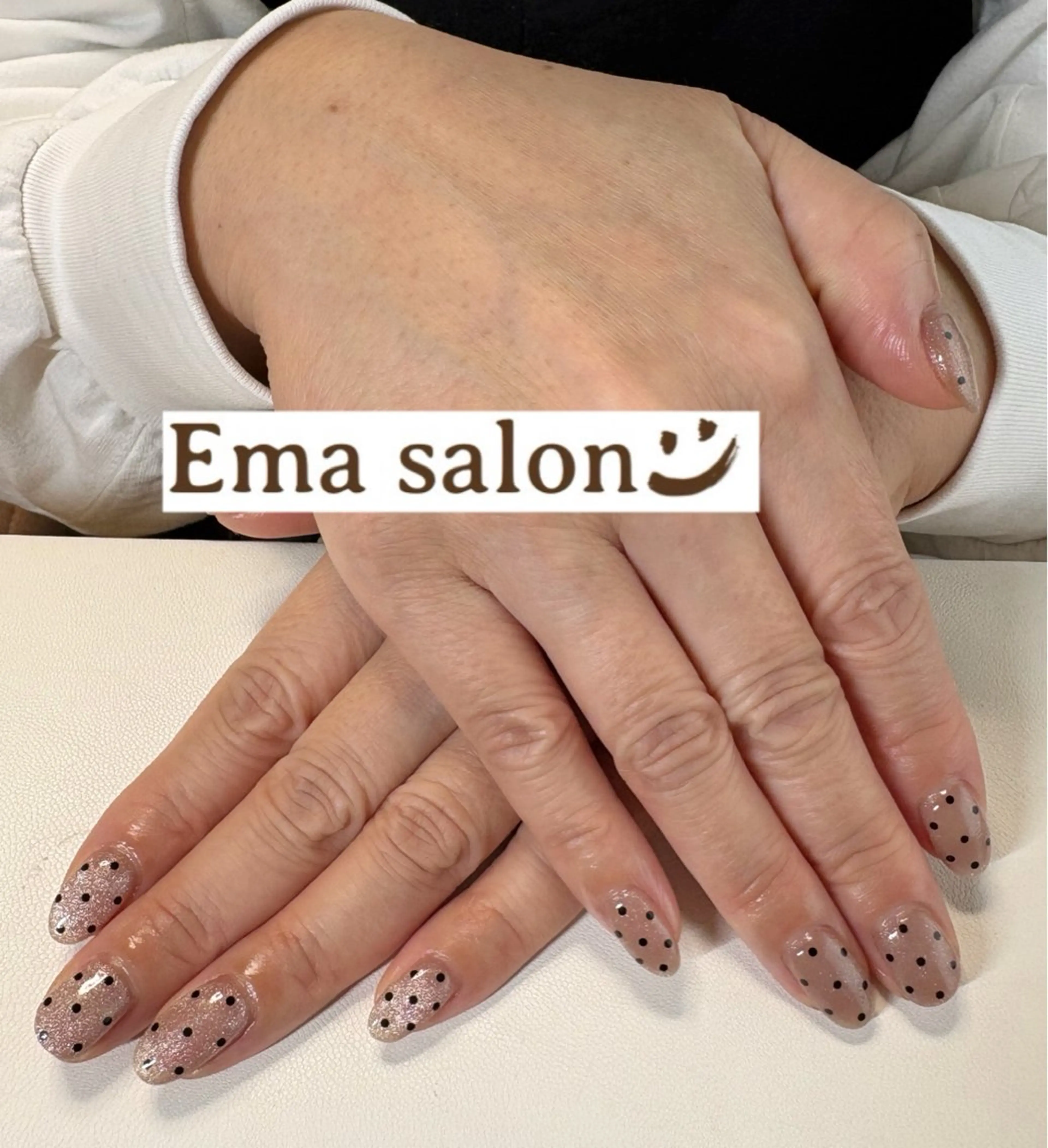 ネイル おそろいネイル ハンドネイル Ema salon所属・Ema salon hiromiのネイルデザイン