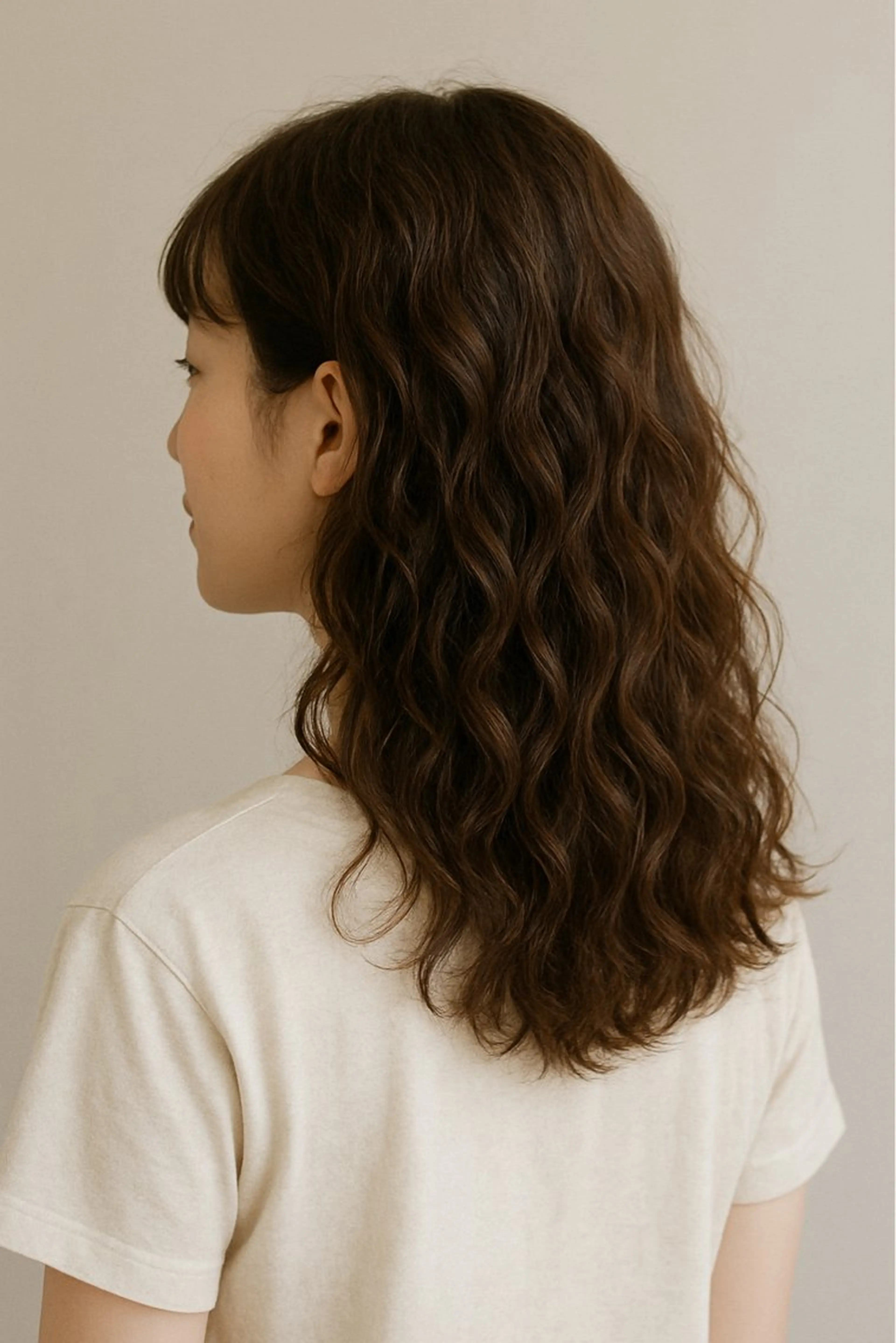 ロング パーマ カット パーマ aen parlor所属・💐透明感・ツヤ 💐りゅーきのヘアスタイル
