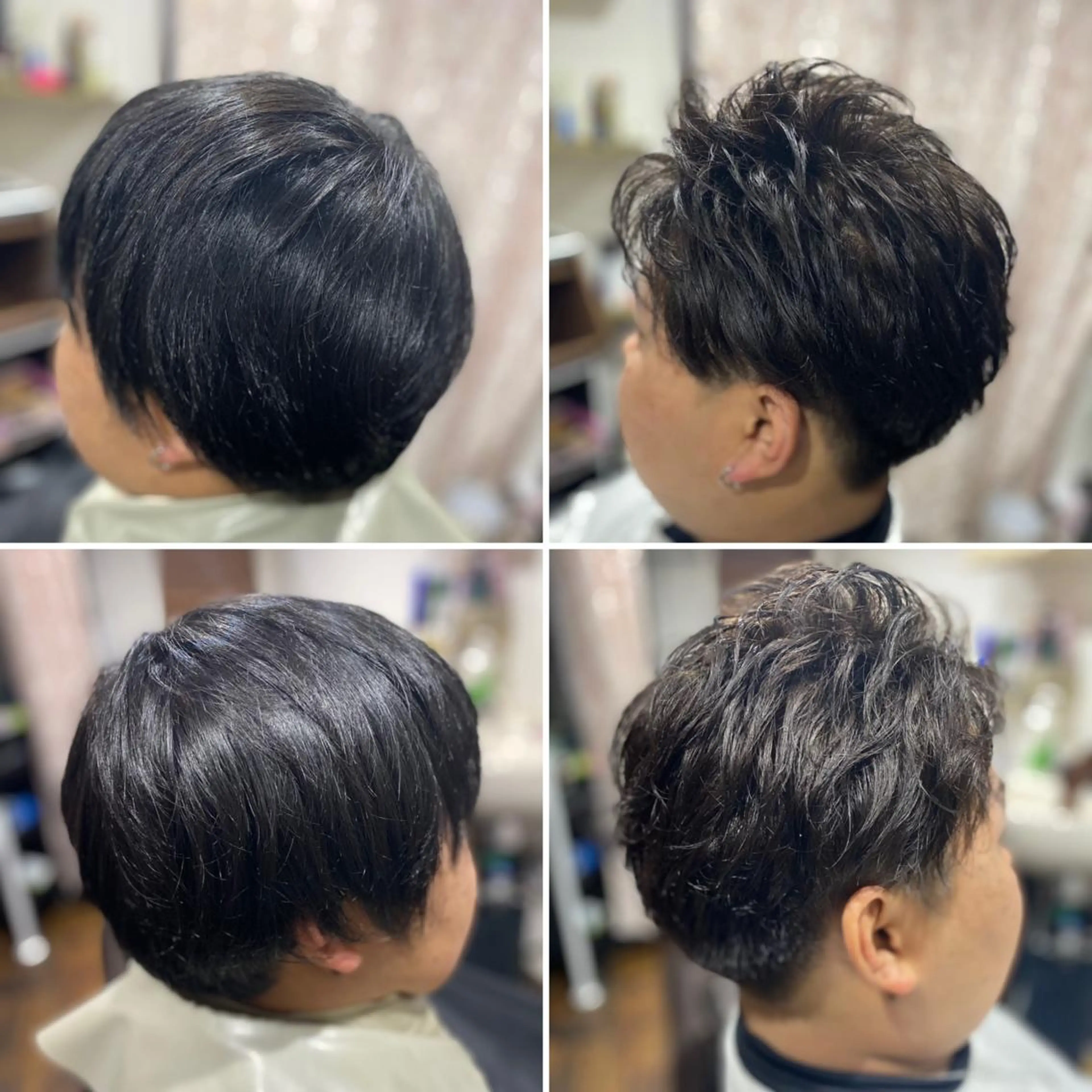 カラー パーマ メンズ ゴトウ エイイチのヘアスタイル