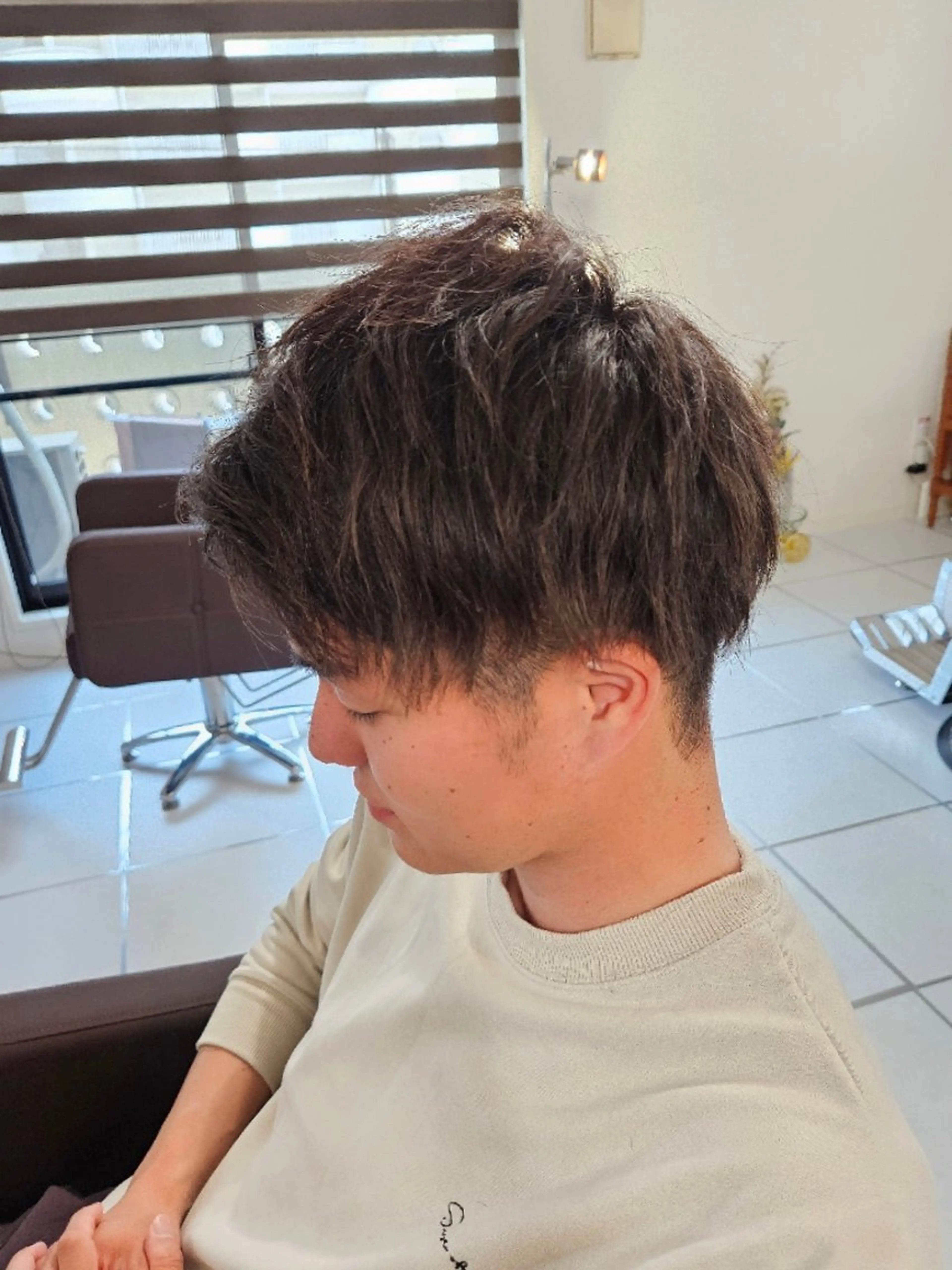 ショート カット ma cherie 三浦直美のヘアスタイル
