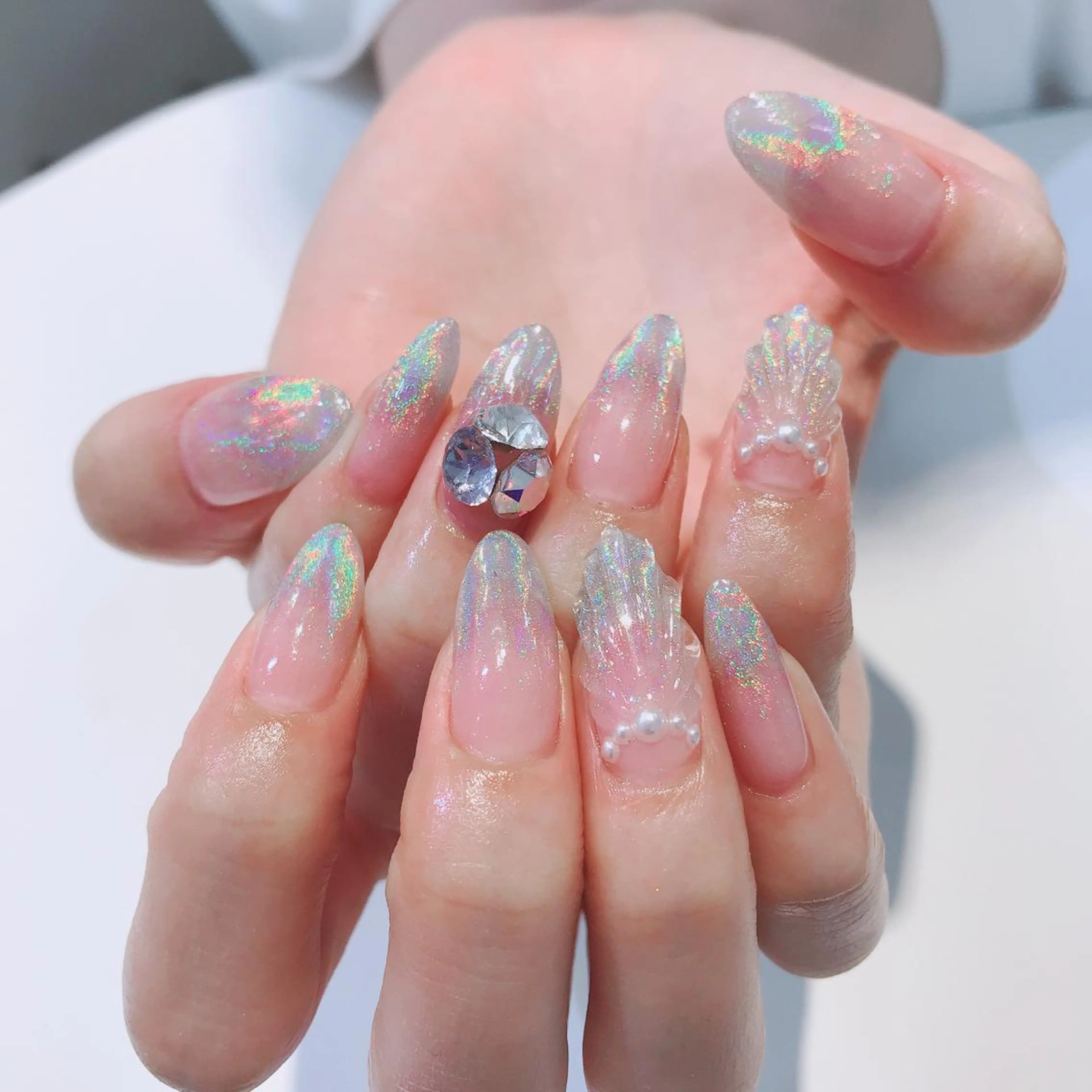 ネイル ミラーネイル Nailsalon Julius luna所属・Juliusluna FUZUKIのネイルデザイン