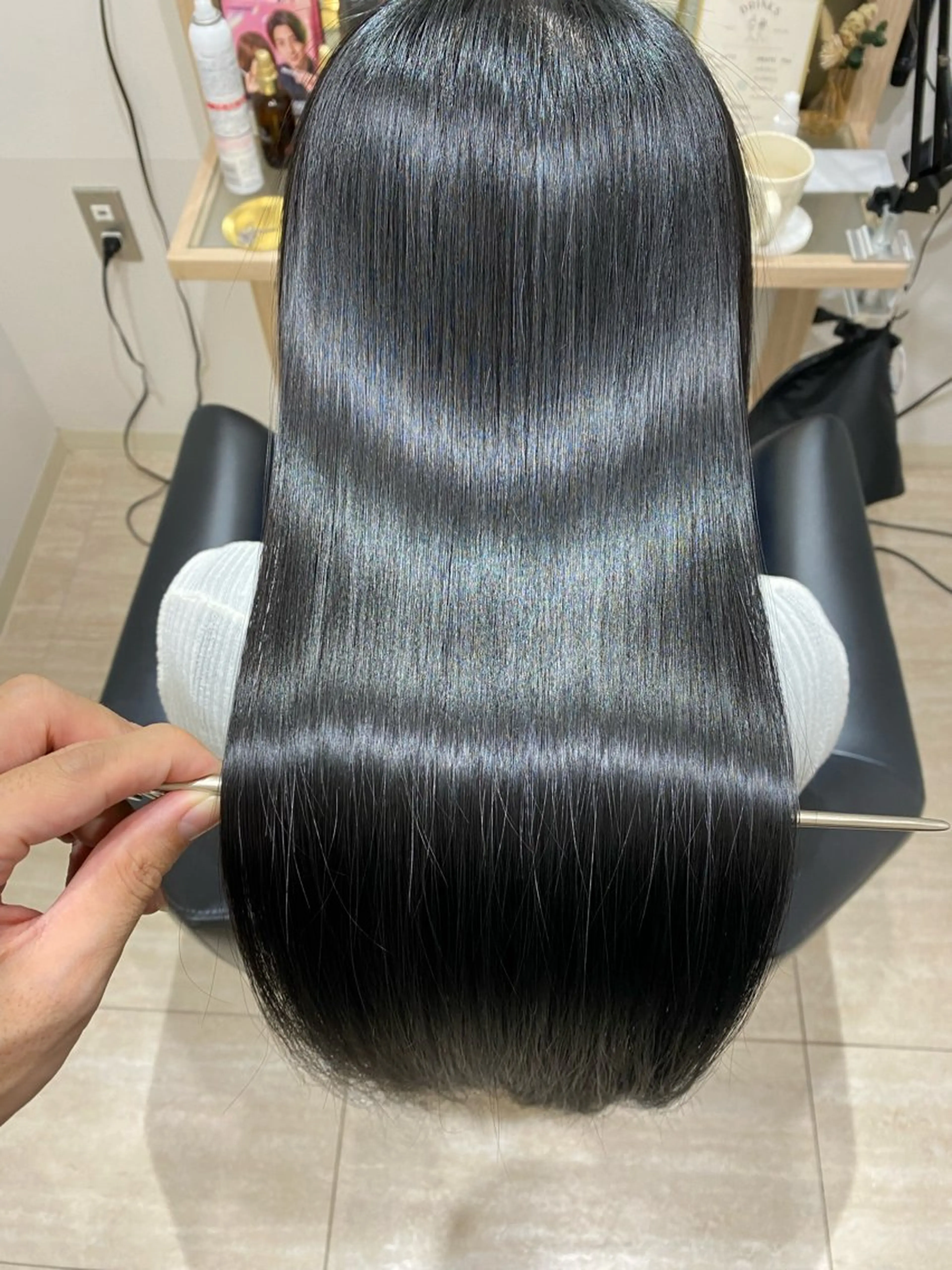 カット＋髪質改善ストレート＋イルミナカラー＋7step超音波トリートメント＋クイックスパの写真