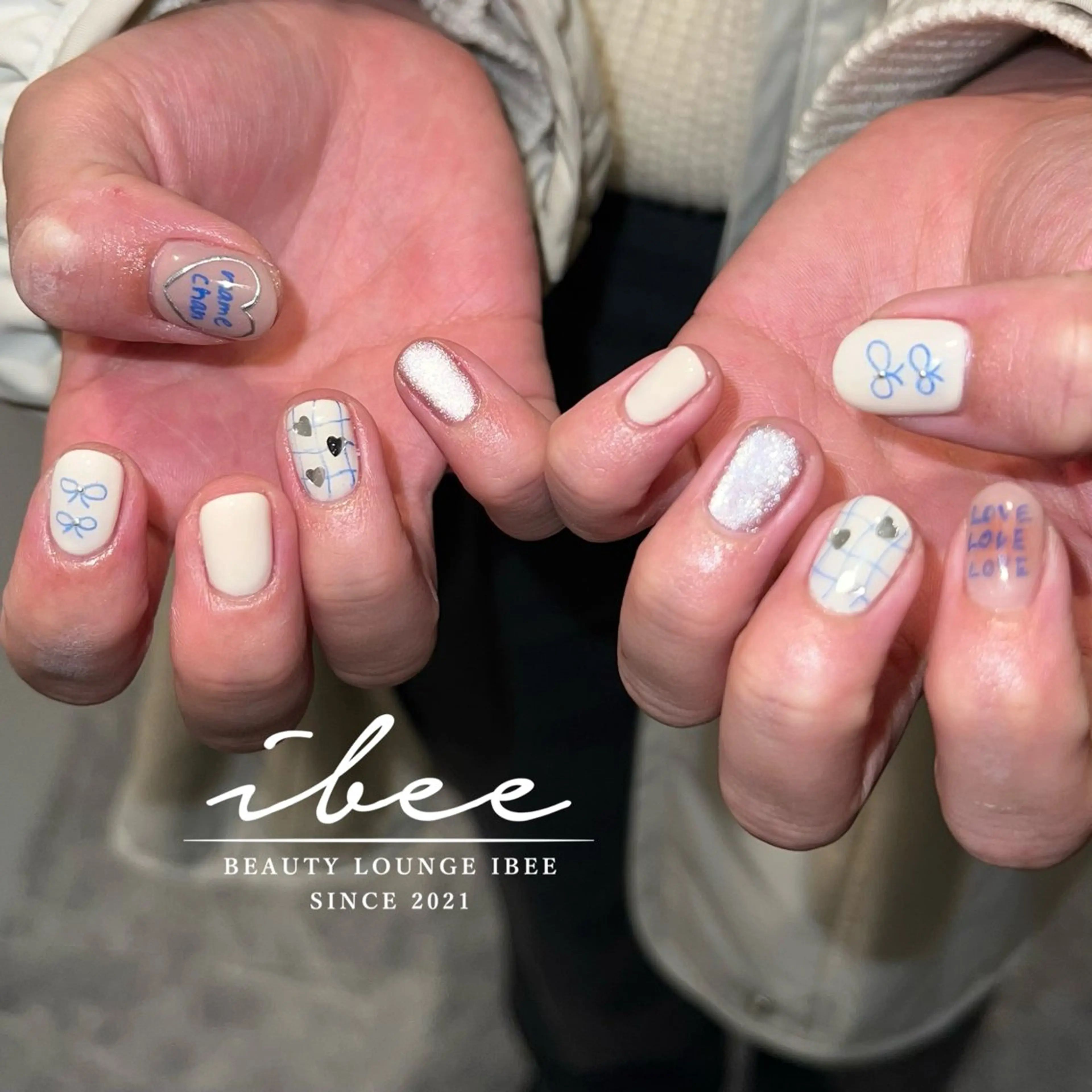 ネイル ハンドネイル ibee nail 🤍yumiのネイルデザイン