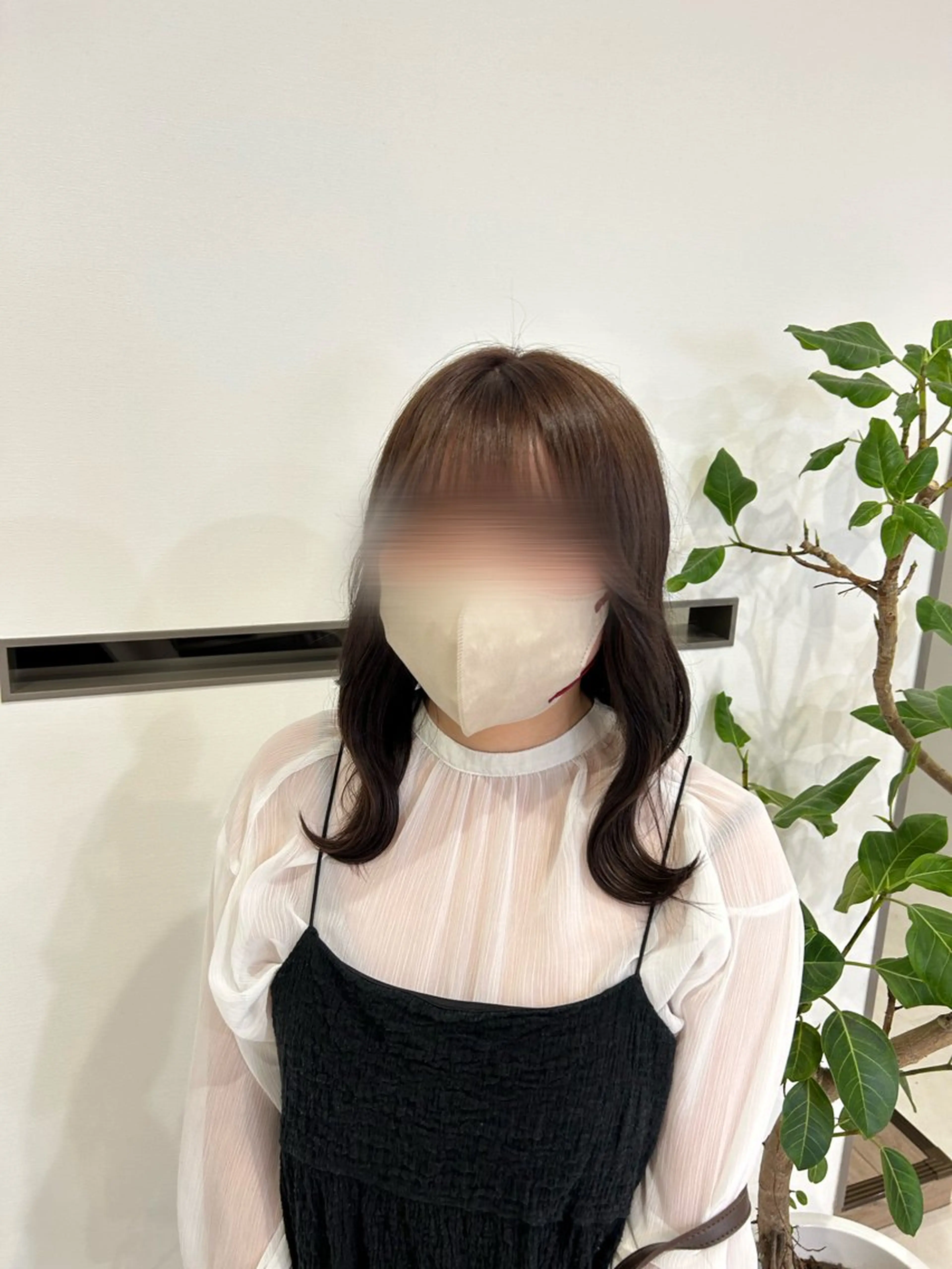 ミディアム amoretto miyuのヘアスタイル