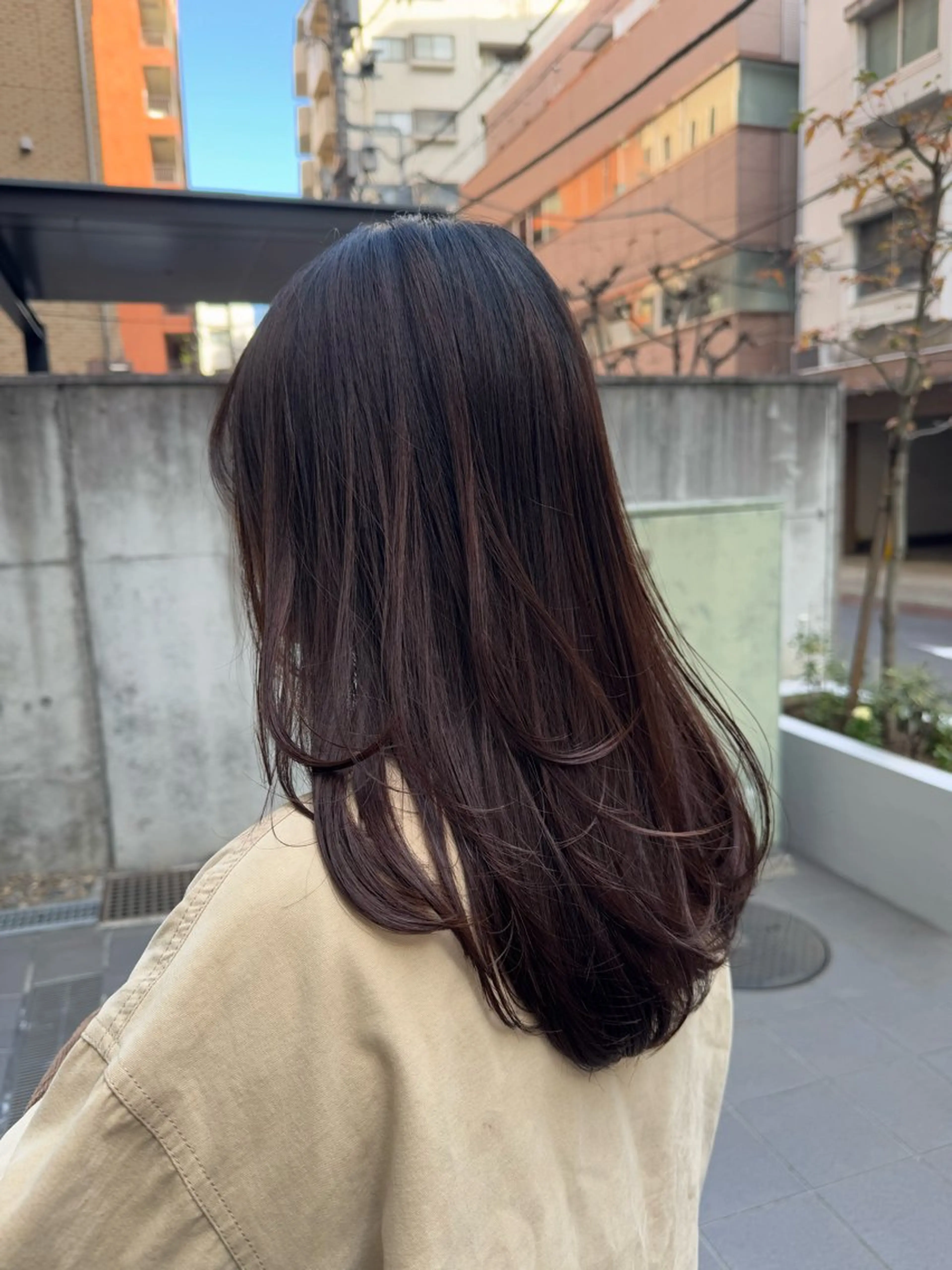ロング カット ヘアカラー 韓国レイヤー💋/ 艶感カラー/NANAのヘアスタイル