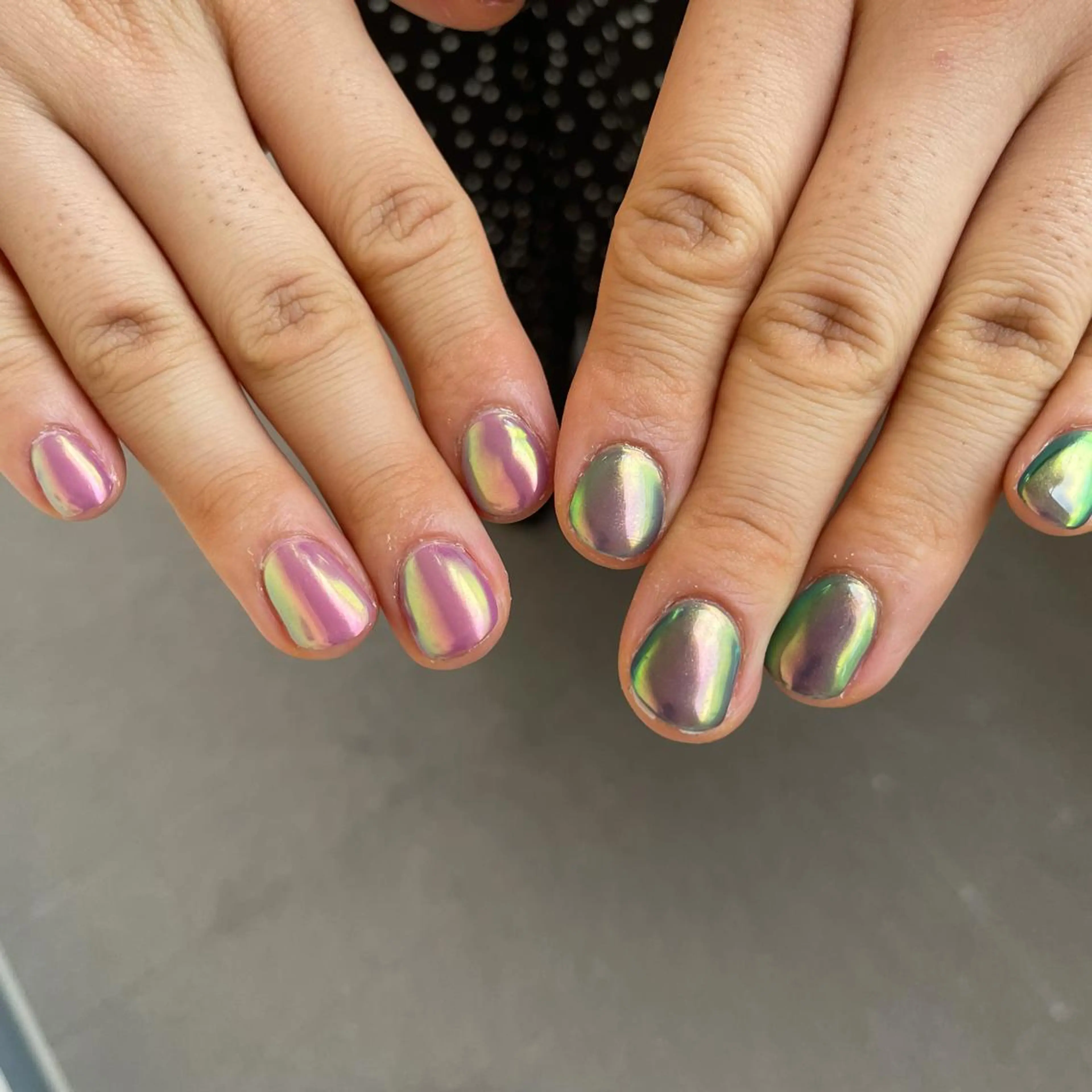 ネイル 氷ネイル・うるうるネイル ハンドネイル Aleum所属・Nail Salon Aleumのネイルデザイン