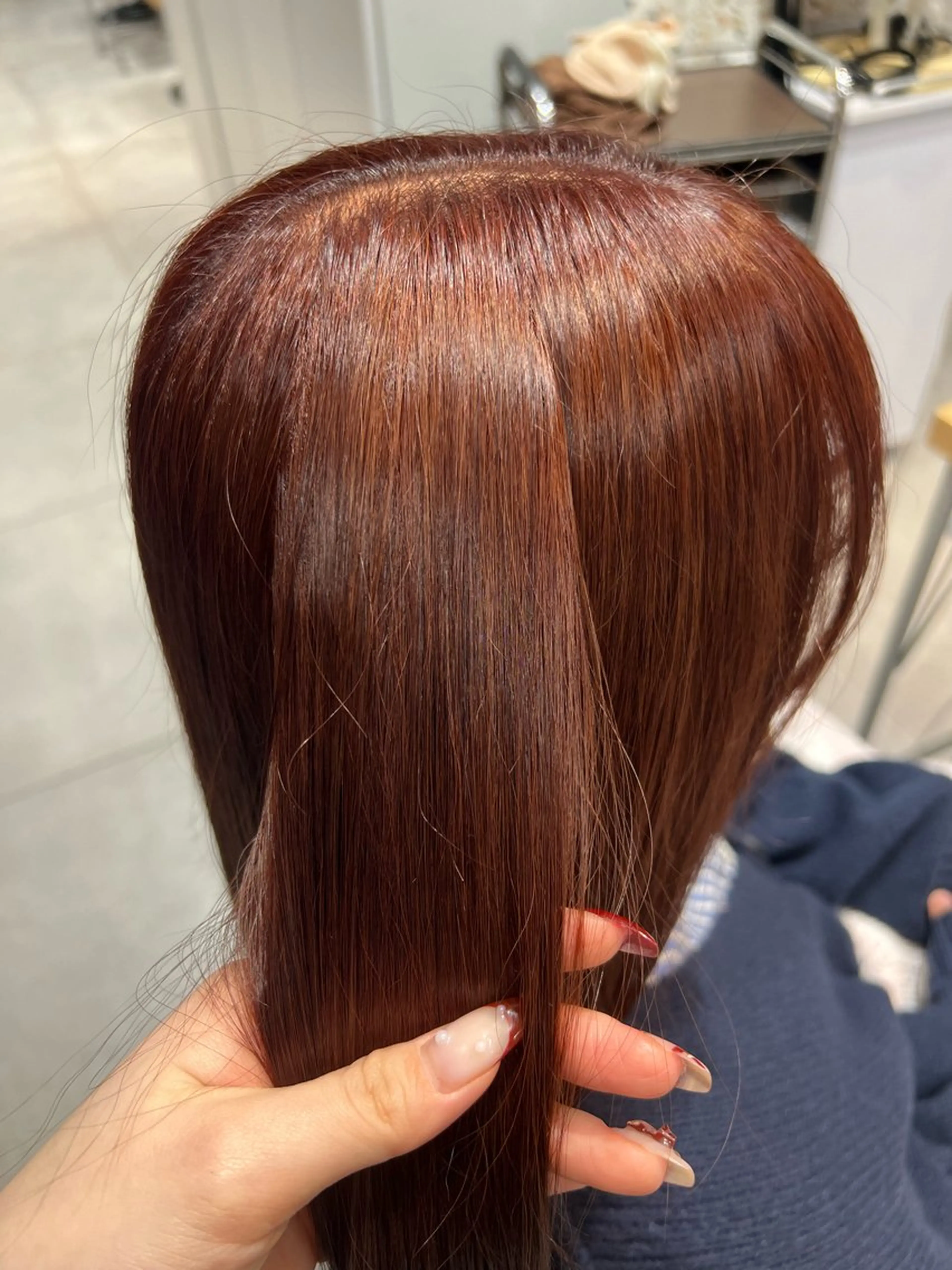 ロング カラー 🩵honoka🩵 marblesのヘアスタイル