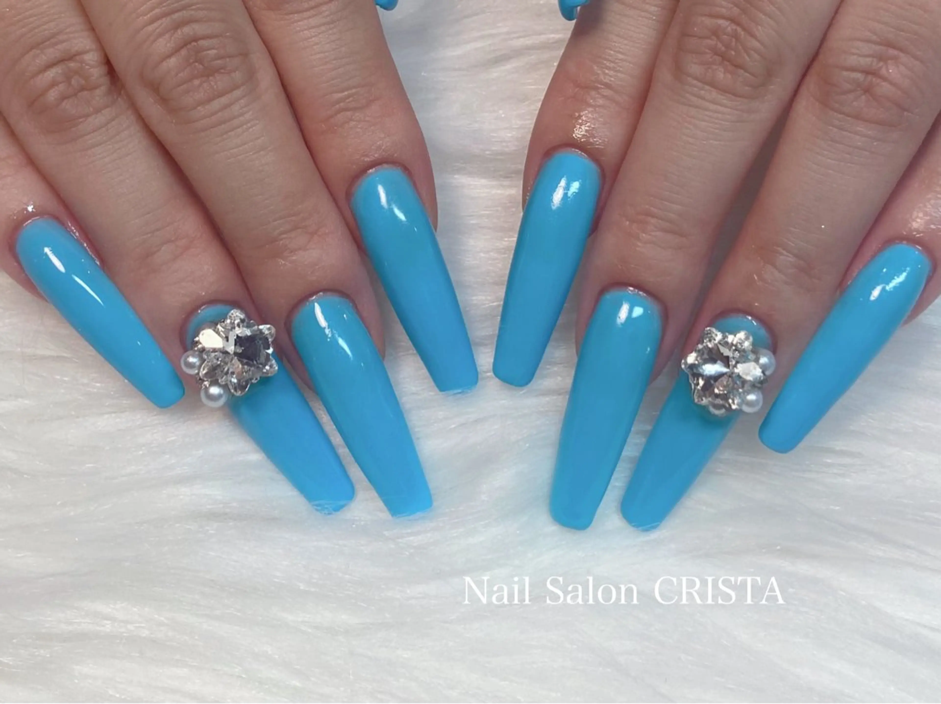 ネイル ワンカラーネイル スカルプネイル ハンドネイル Nail Salon CRISTA所属・CRISTA 🍇ヒナタのネイルデザイン