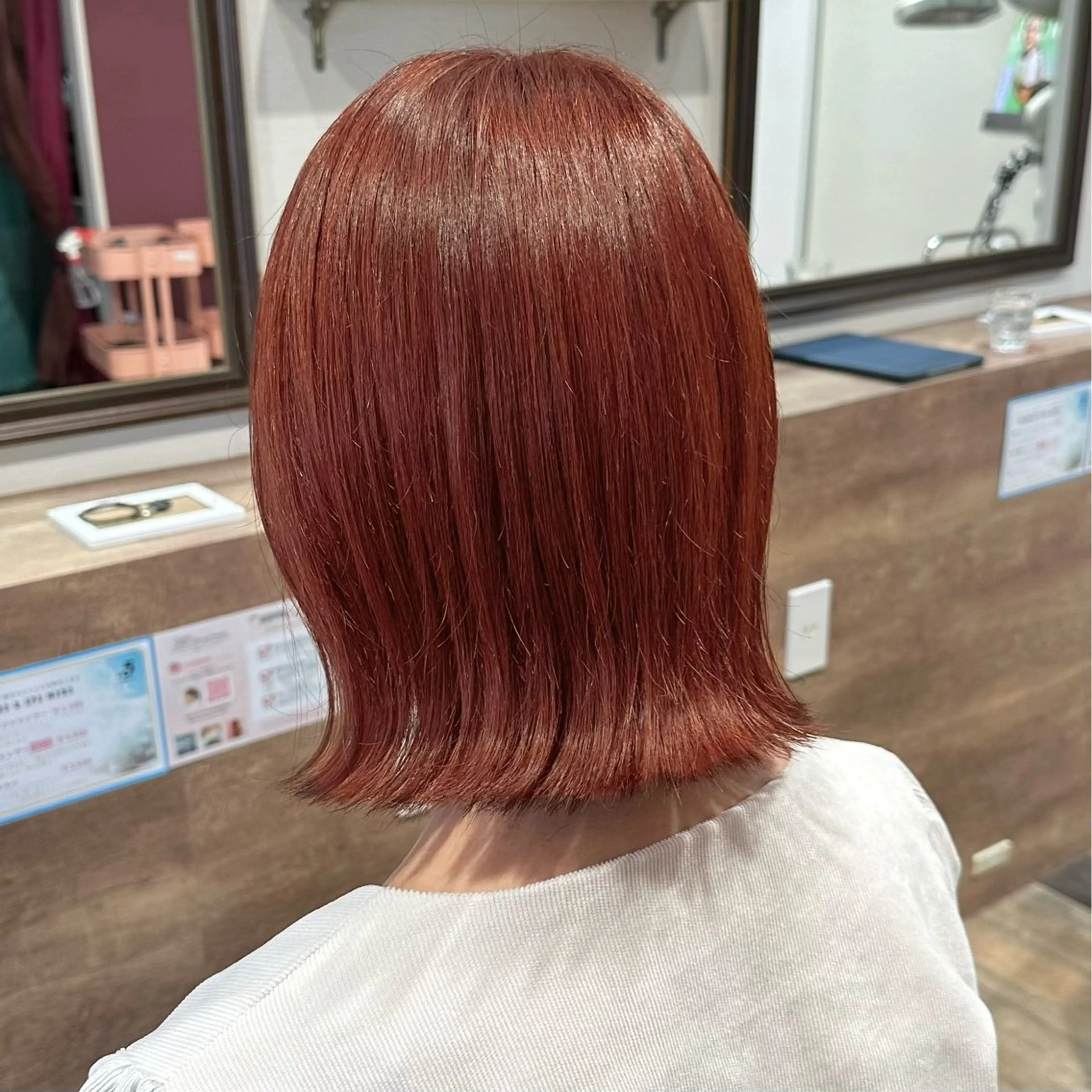 ミディアム カラー カット ヘアカラー トリートメント 柔らかいcolor ￤韓国￤🩰マユ🩰のヘアスタイル
