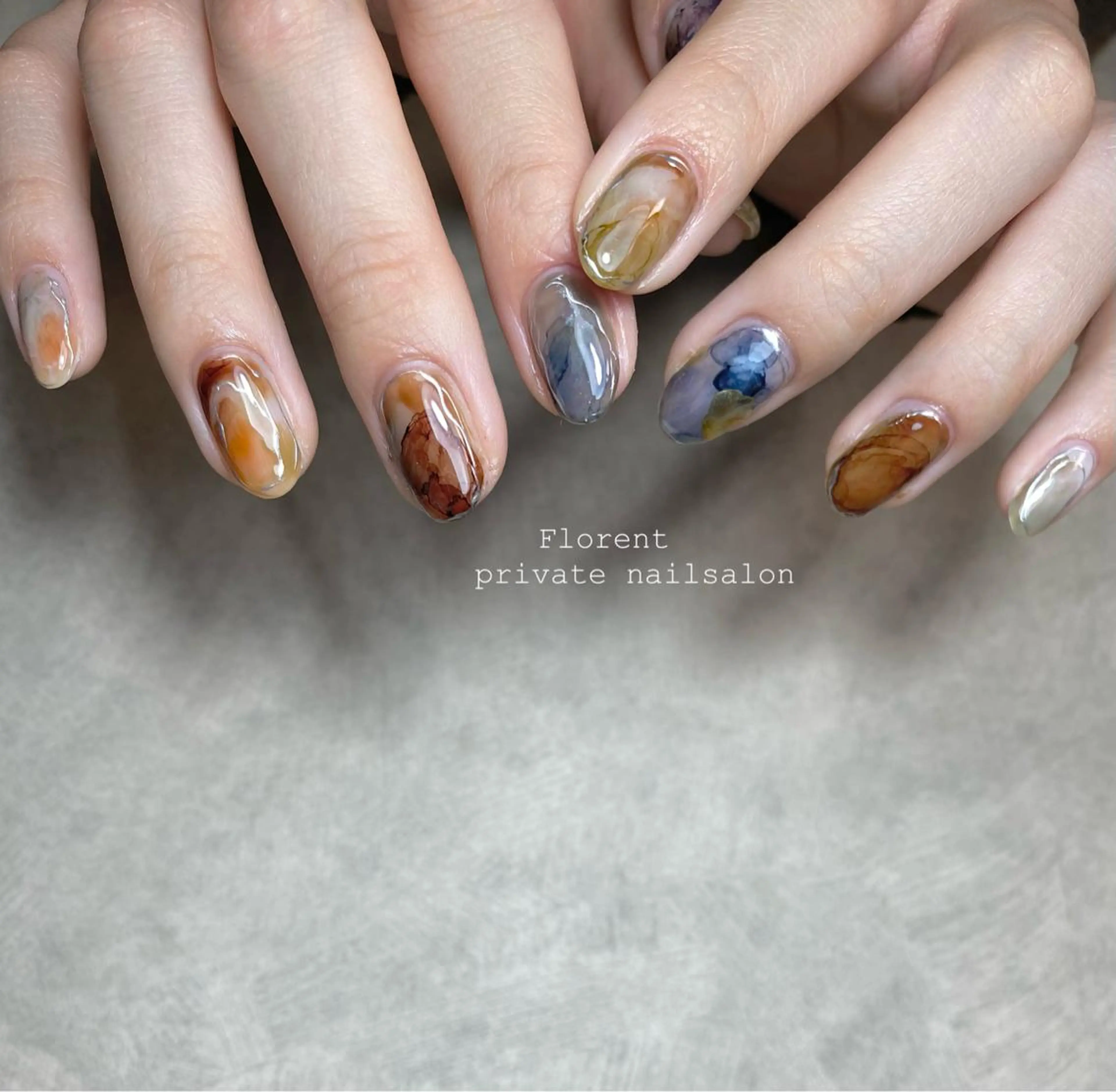 ネイル ハンドネイル florent nailのネイルデザイン